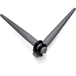 Grey Matte Acrylic Straight Taper Set 2G to 00G - Image 9
