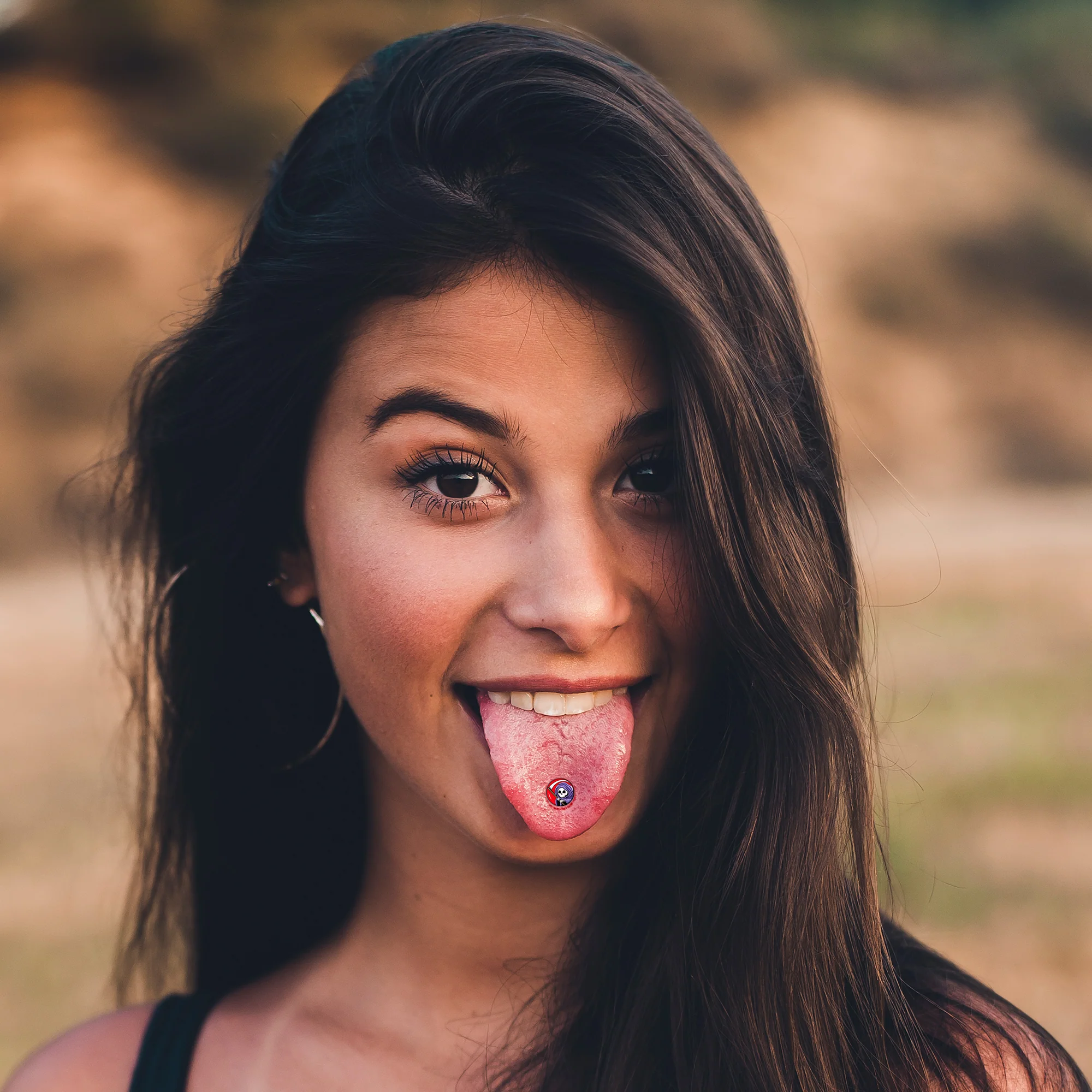 Grim Reaper Barbell Tongue Ring by Onyx O - Image 4