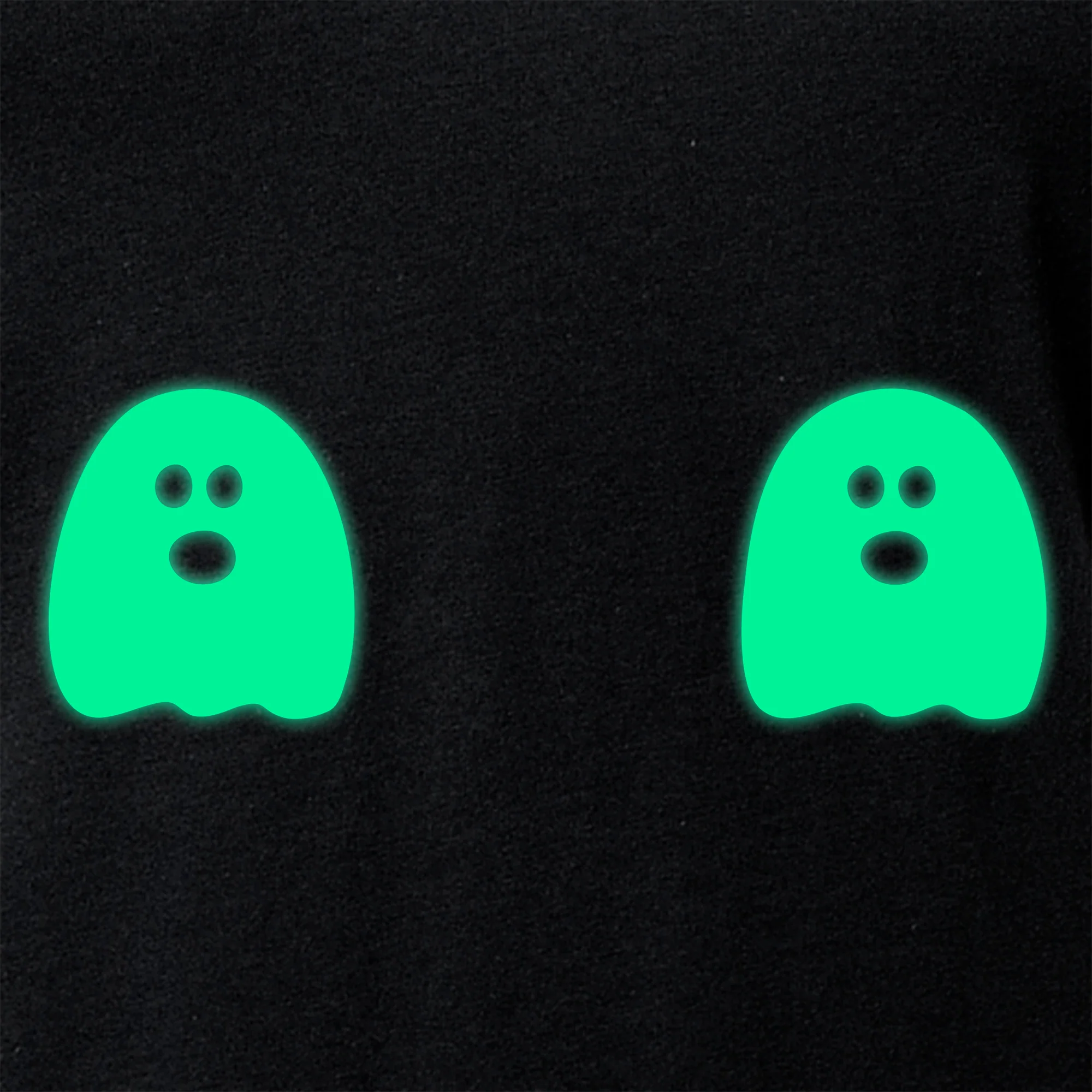Halloween Glow in the Dark Ghost Boobies Tee V-Neck Tee Shirt 100% Cotton - Image 8