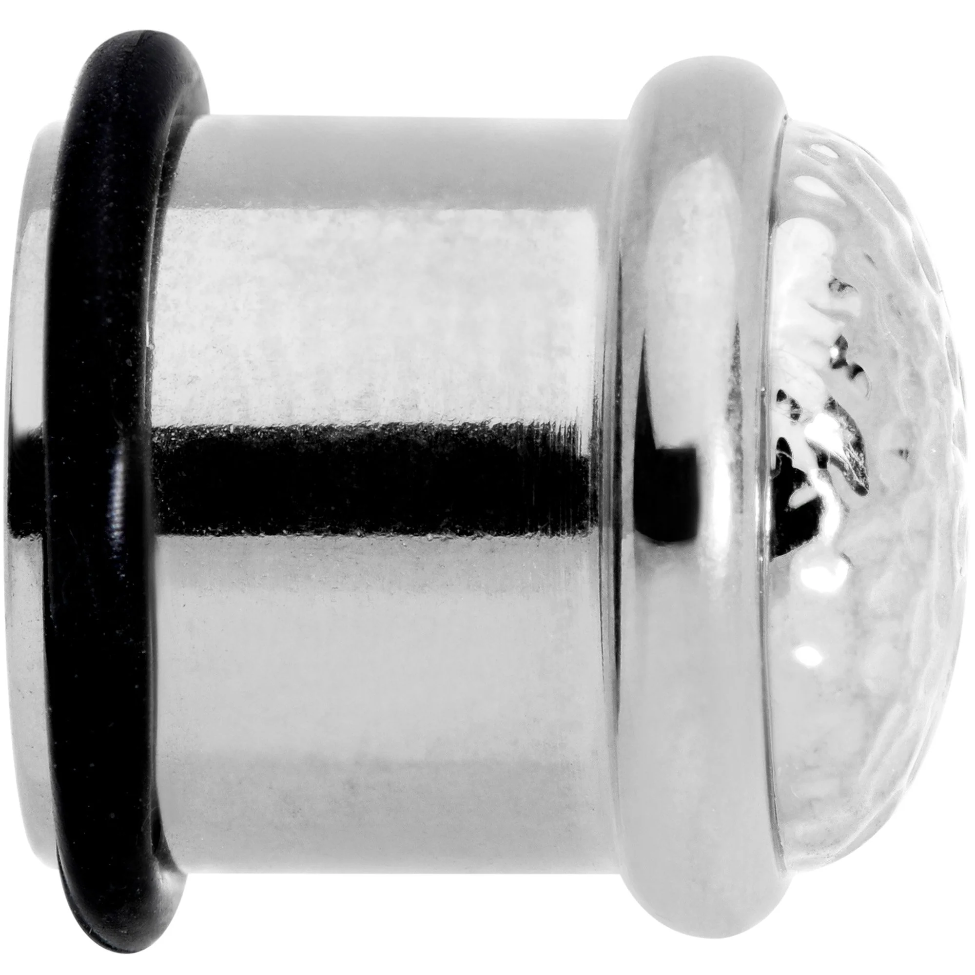 Hammered Finish Single Flare Plug Set 6mm to 16mm Sizes - Image 4