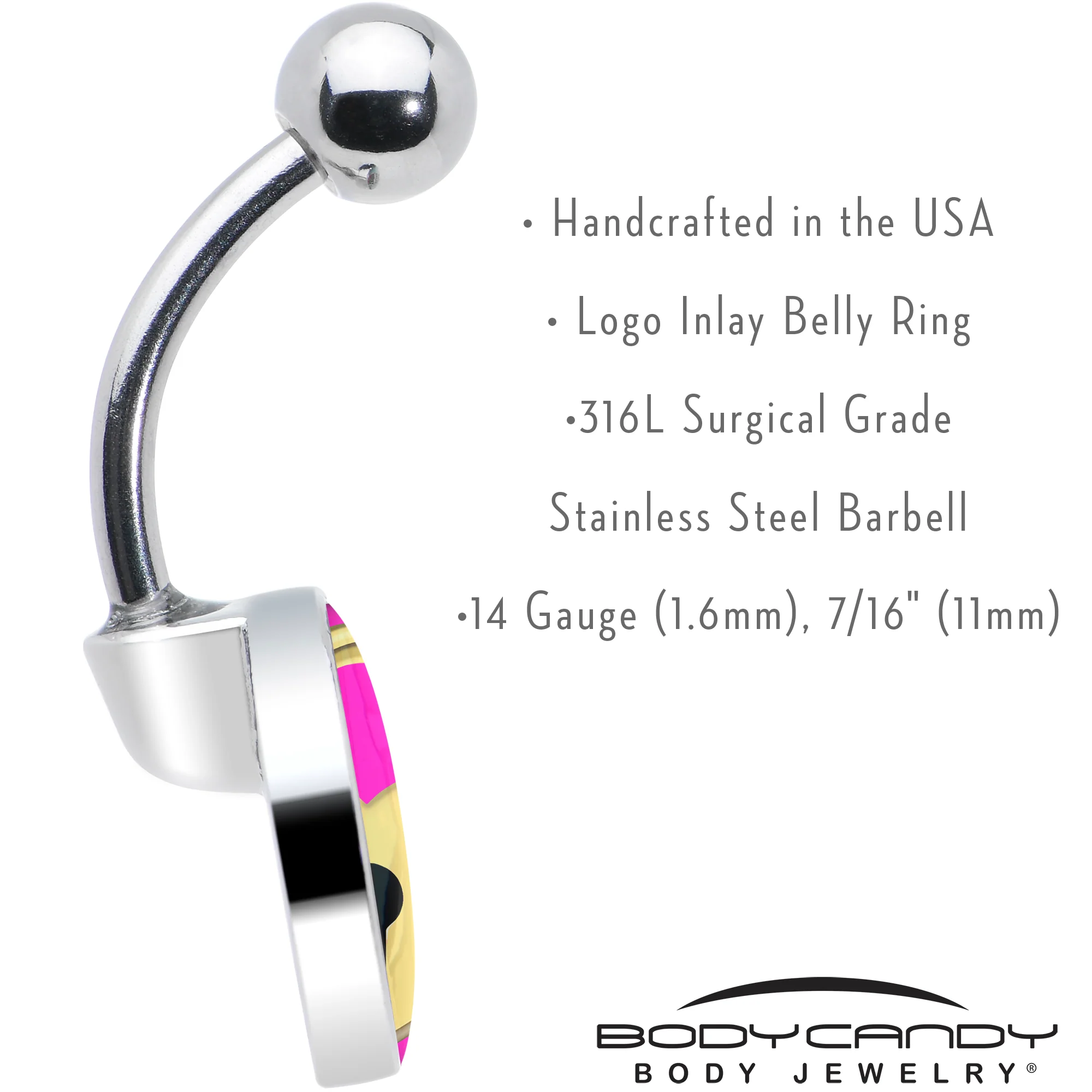 Heart Lock Belly Ring by Onyx O - Image 7