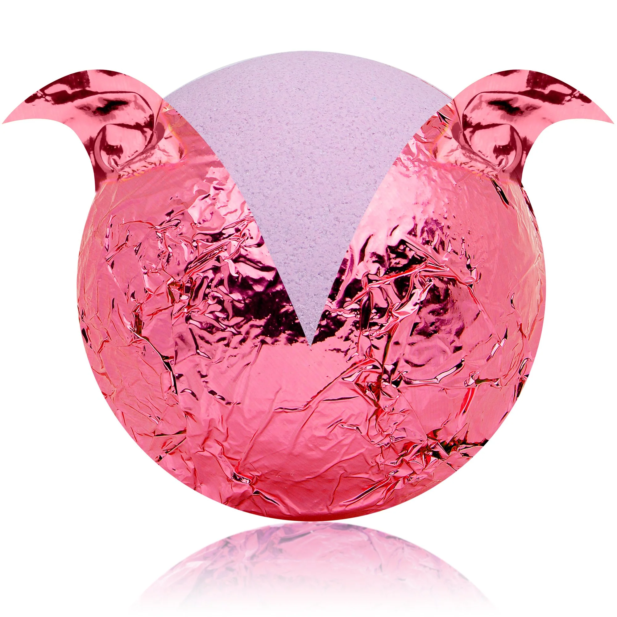 Hibiscus Bath Bomb with Jewelry Ring Inside - Image 3