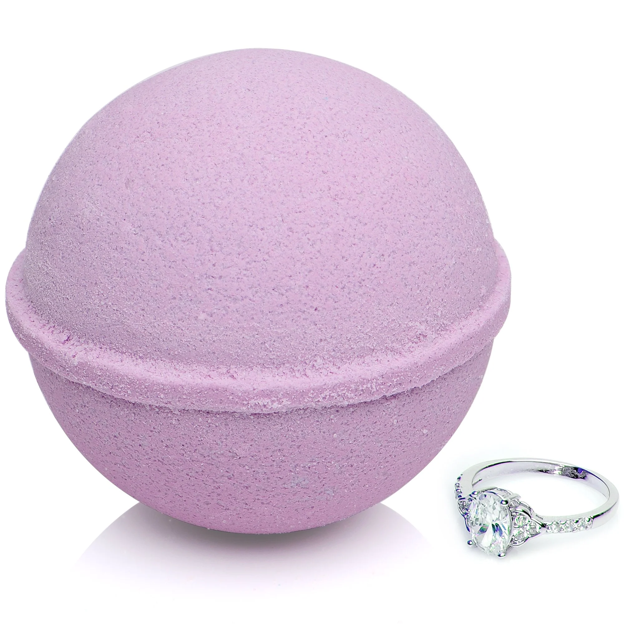 Hibiscus Bath Bomb with Jewelry Ring Inside - Image 5
