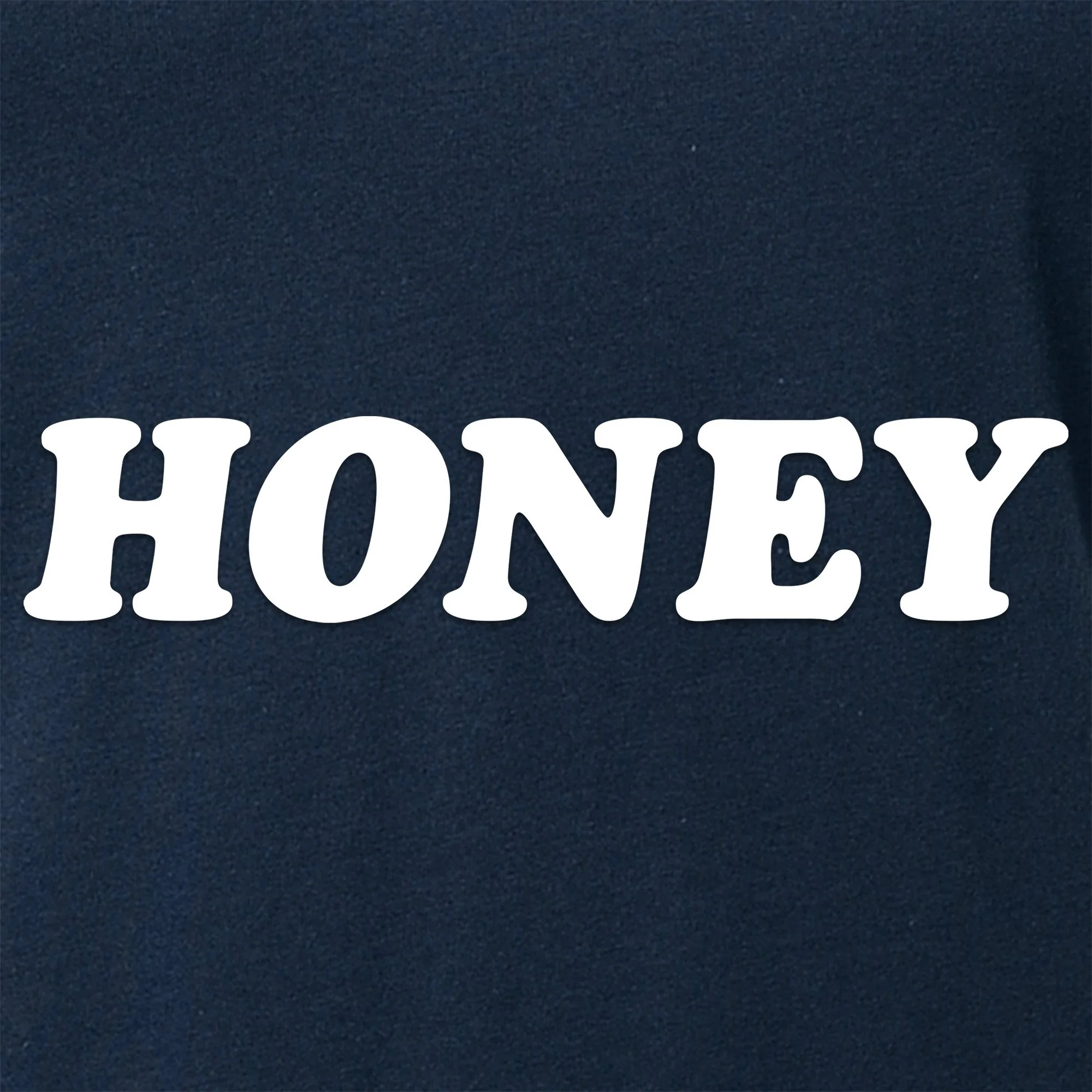 Honey Black V-Neck Tee Shirt - Image 2