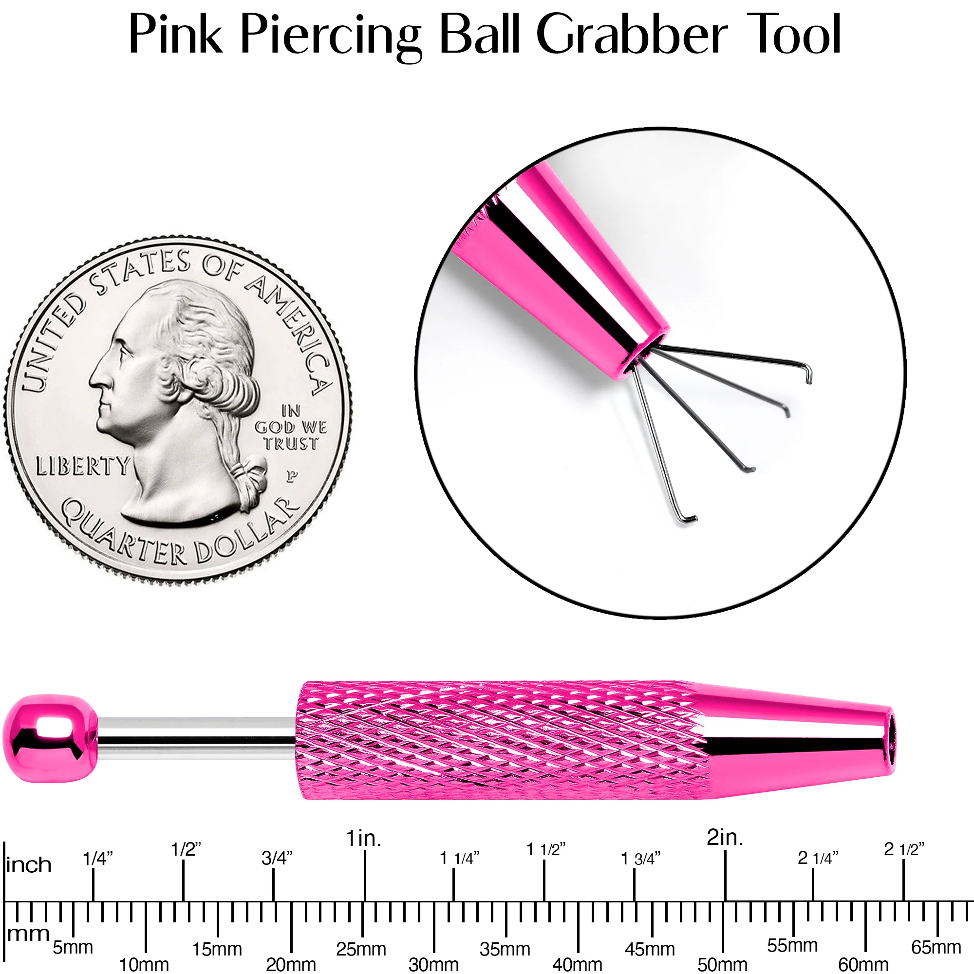 Piercing Ball Grabber Tool 2.48 Inch Length - Image 3