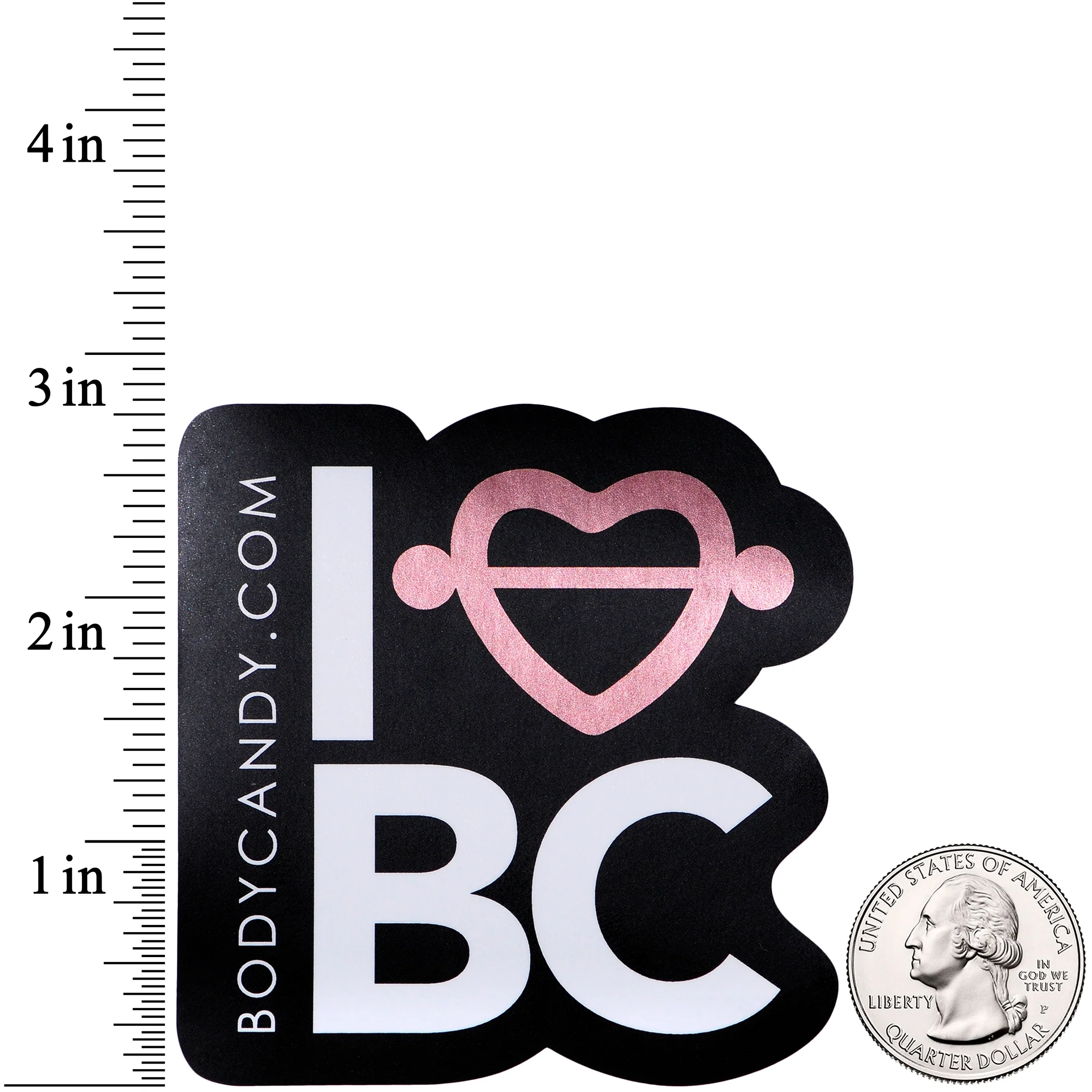 I Heart BC Sticker - Image 3