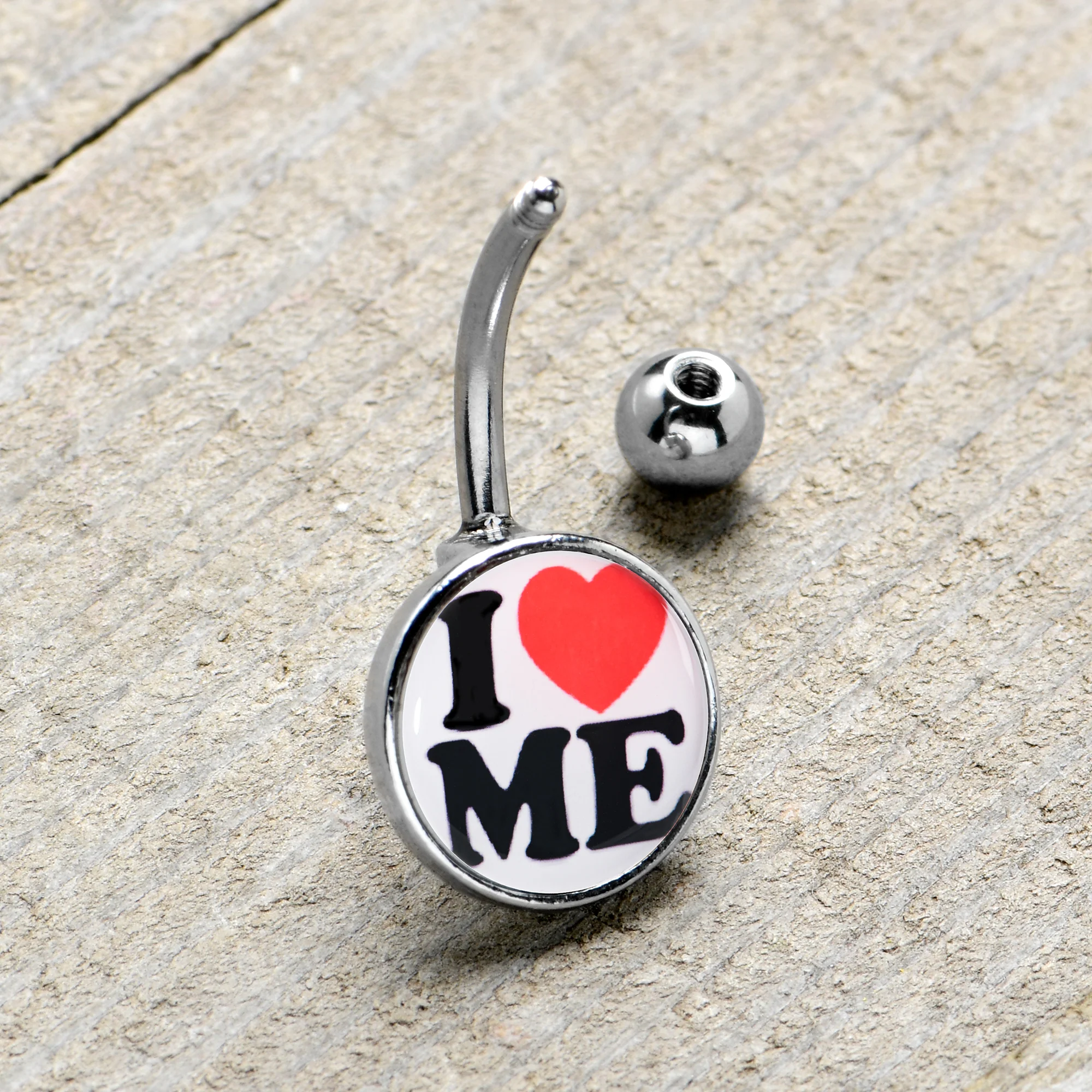 I Love Me Belly Ring by Onyx O - Image 3