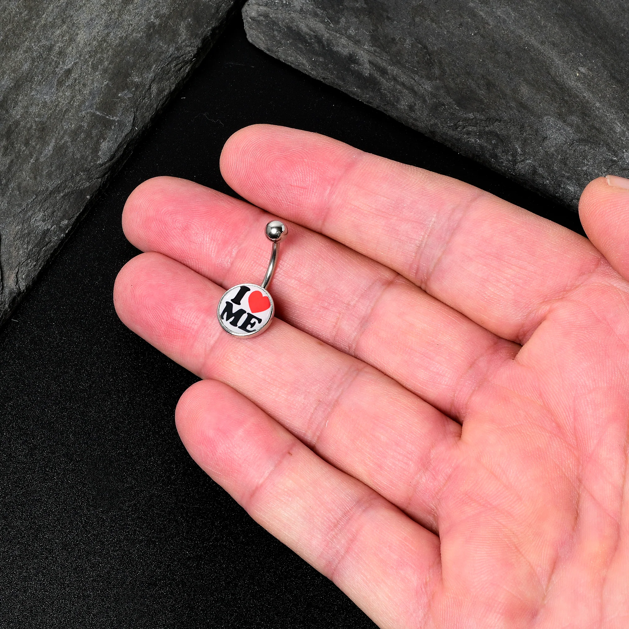 I Love Me Belly Ring by Onyx O - Image 5
