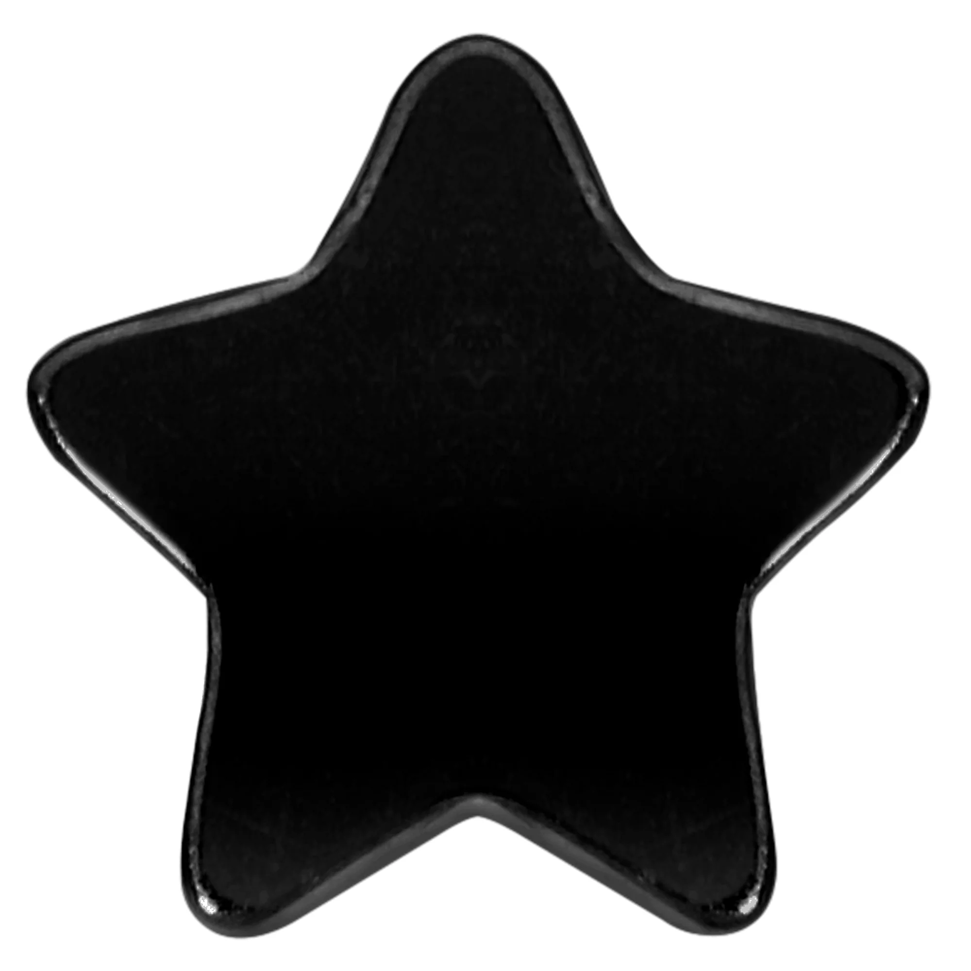 Implant Grade 23 Titanium Black Star Threadless Push In Top - Image 3