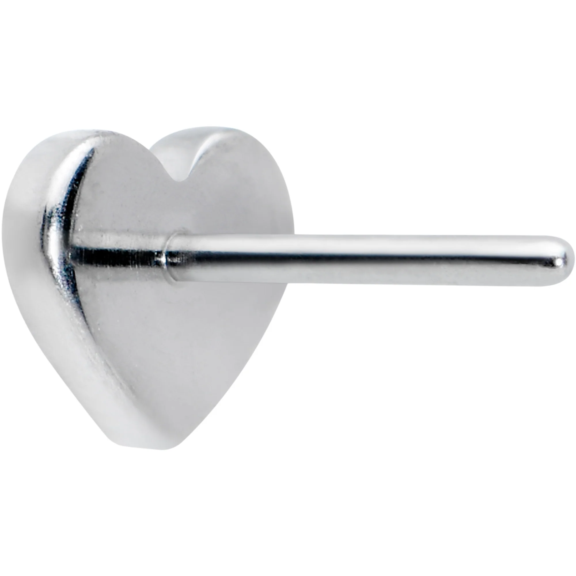 Implant Grade 23 Titanium Heart Threadless Push In Top - Image 3