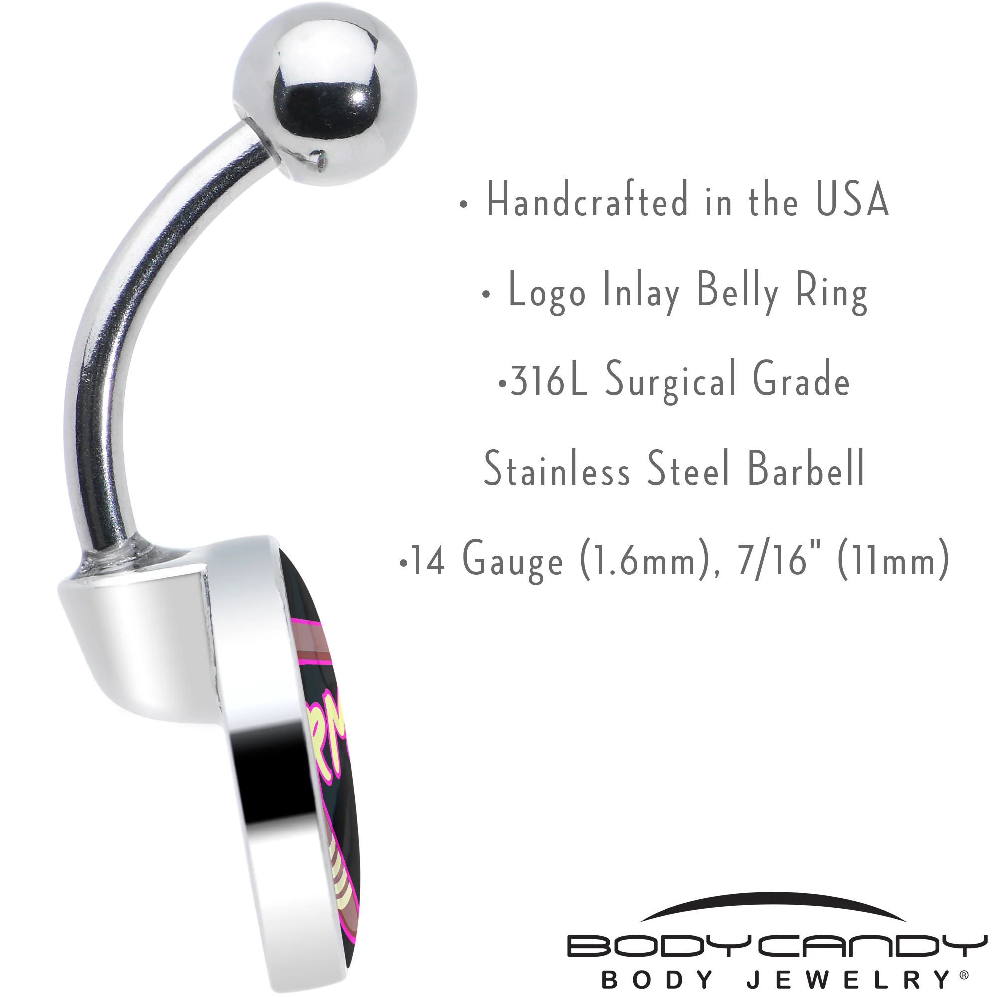 Karmic Boomerang Belly Ring by Onyx O - Image 7