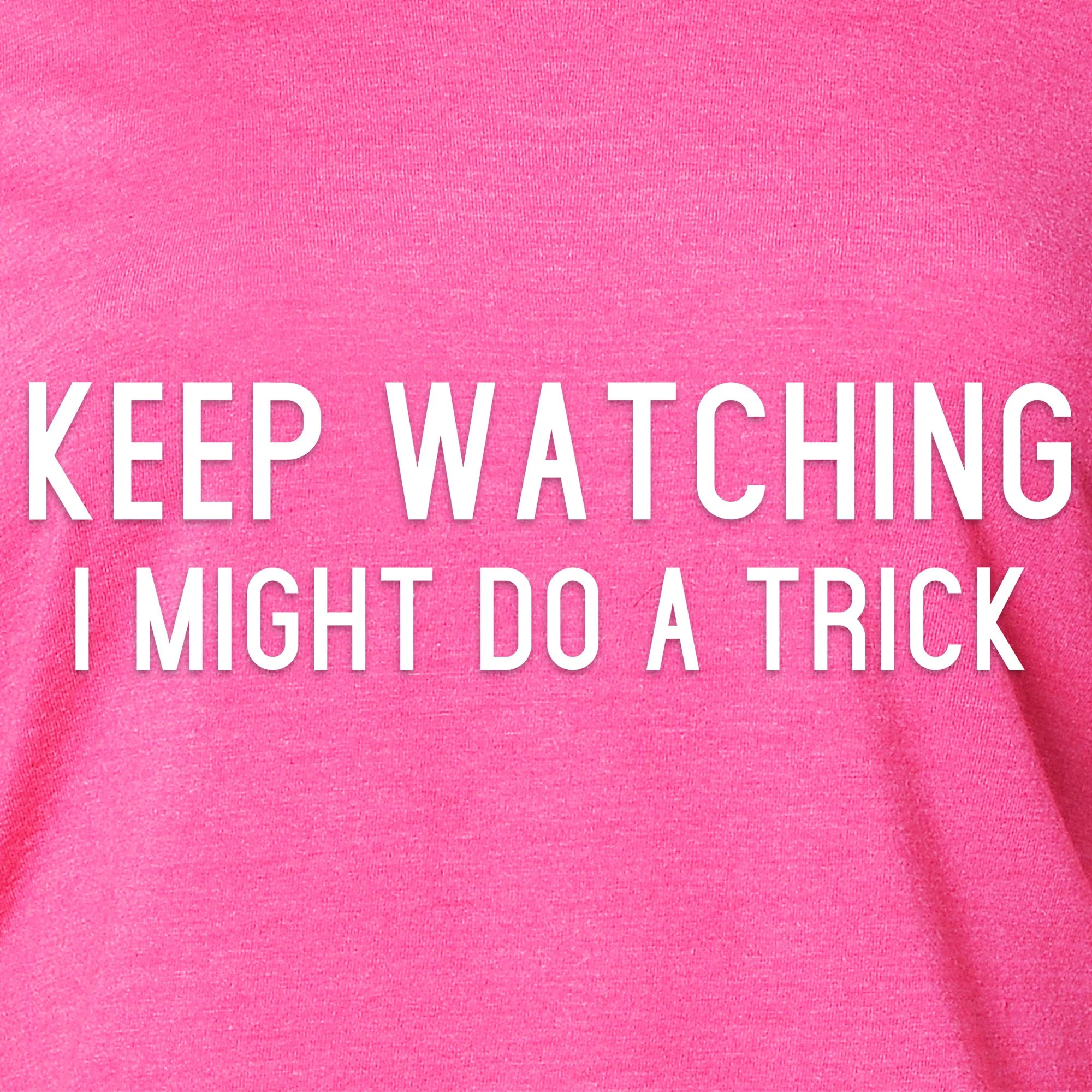 Keep Staring, I Might Do A Trick Black Tapered Long Sleeve Hoodie - Image 3