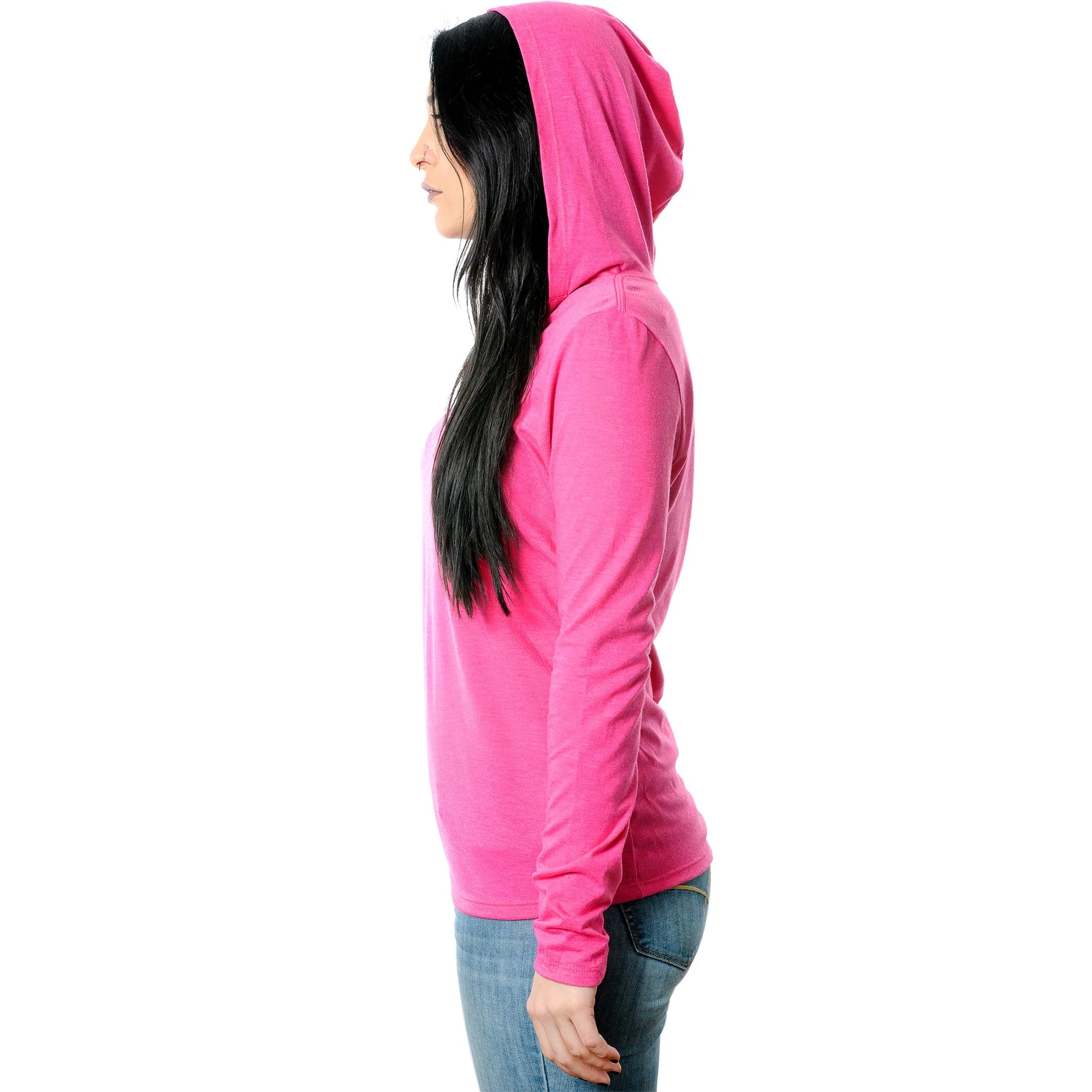Keep Staring, I Might Do A Trick Black Tapered Long Sleeve Hoodie - Image 7