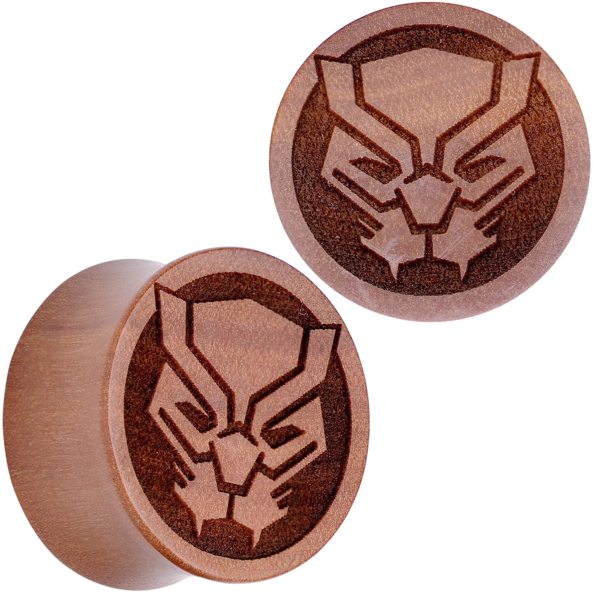 Licensed Marvel Black Panther Sawo Wood Saddle Plug Set - Image 10