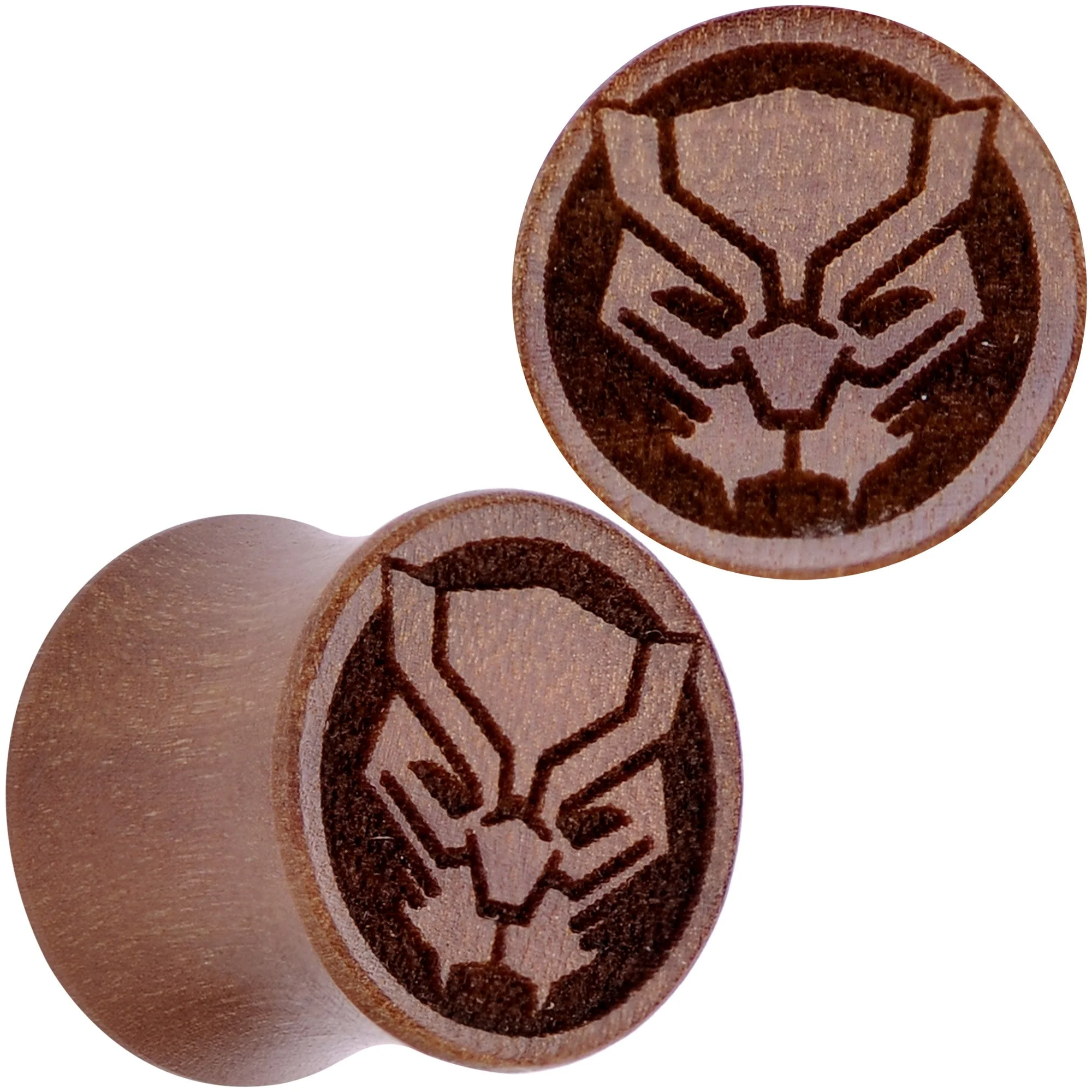 Licensed Marvel Black Panther Sawo Wood Saddle Plug Set - Image 5