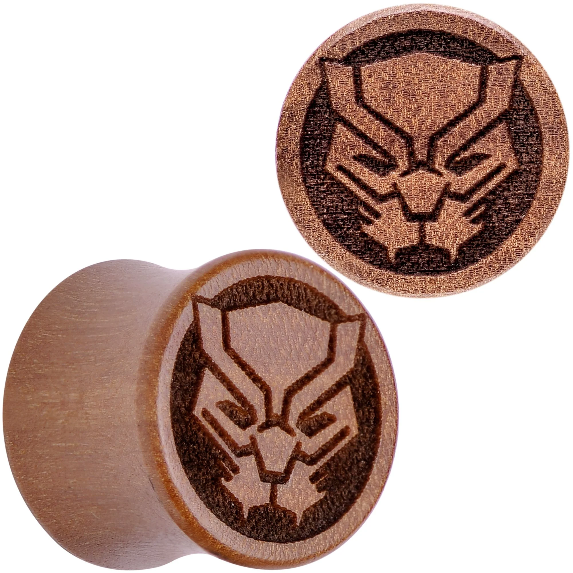 Licensed Marvel Black Panther Sawo Wood Saddle Plug Set - Image 6