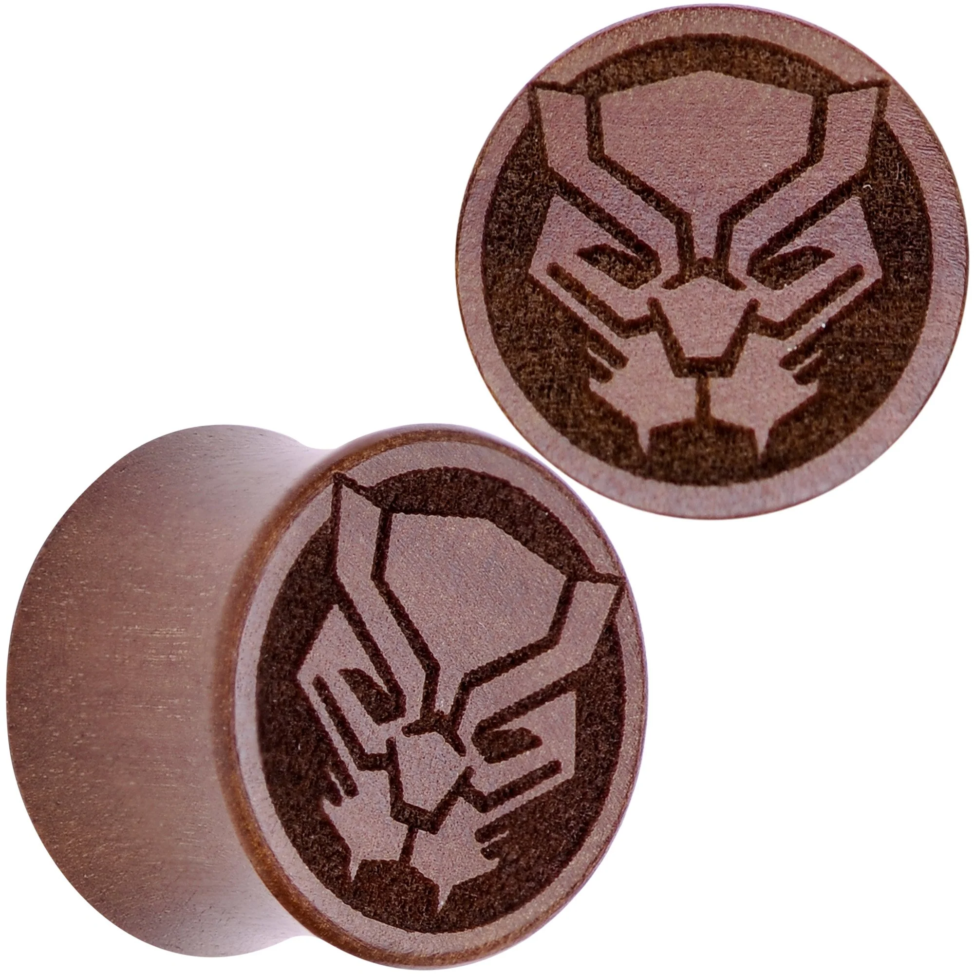 Licensed Marvel Black Panther Sawo Wood Saddle Plug Set - Image 7