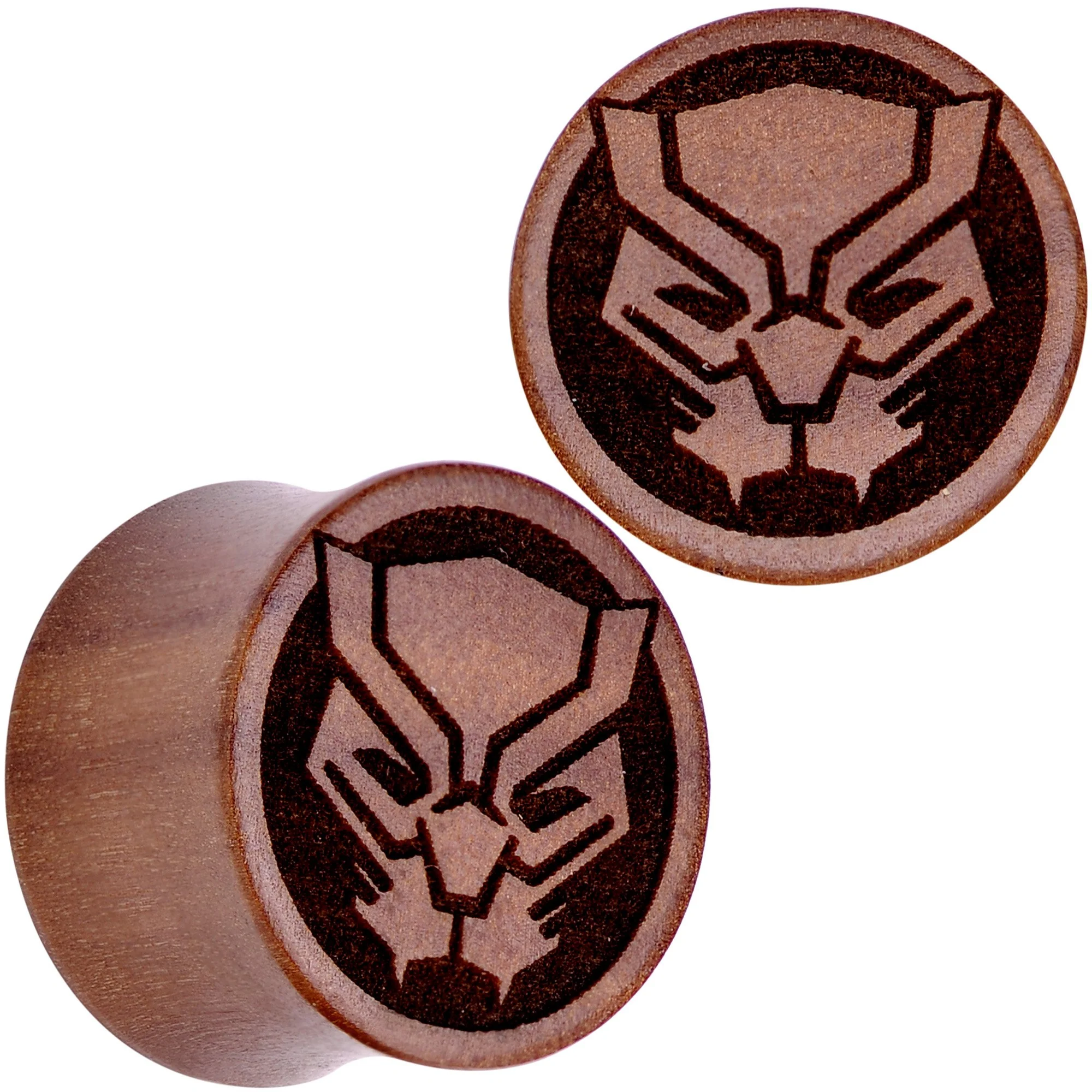 Licensed Marvel Black Panther Sawo Wood Saddle Plug Set - Image 8