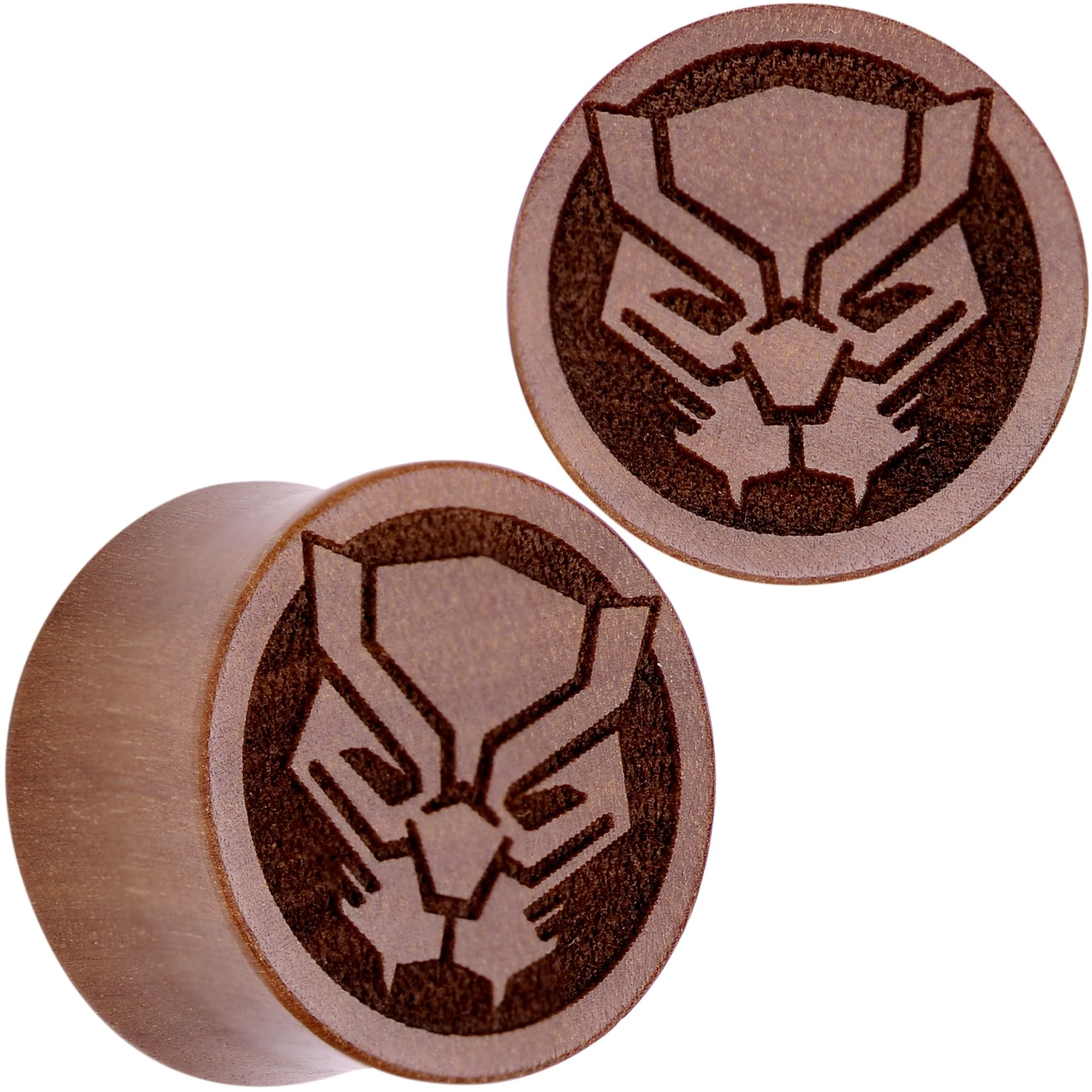 Licensed Marvel Black Panther Sawo Wood Saddle Plug Set - Image 9