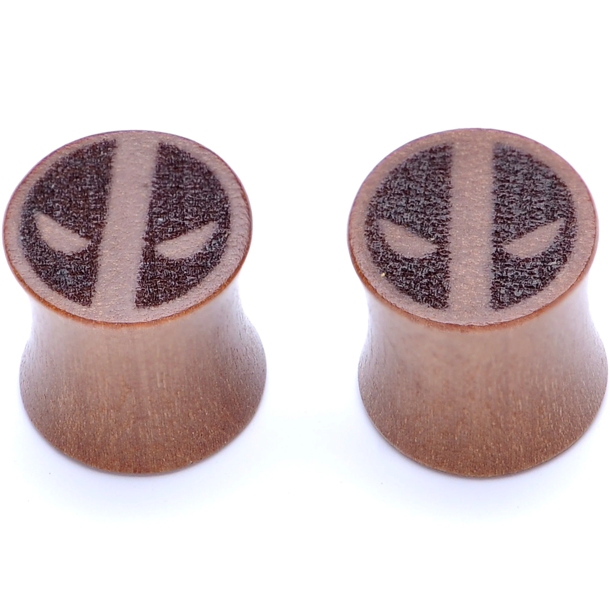 Licensed Marvel Deadpool Sawo Wood Saddle Plug Set - Image 2