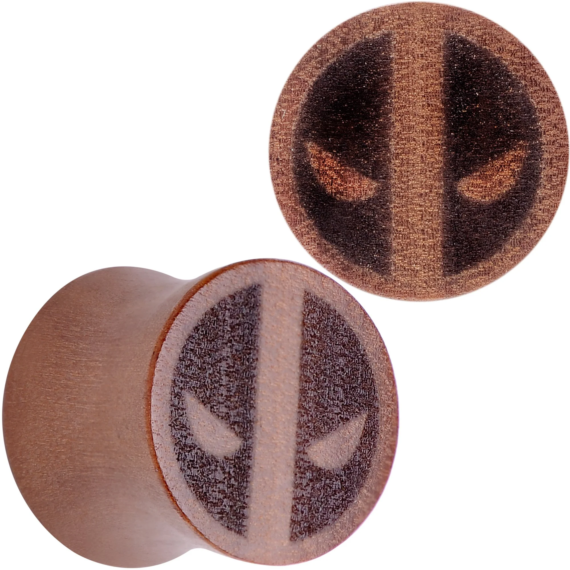Licensed Marvel Deadpool Sawo Wood Saddle Plug Set - Image 7