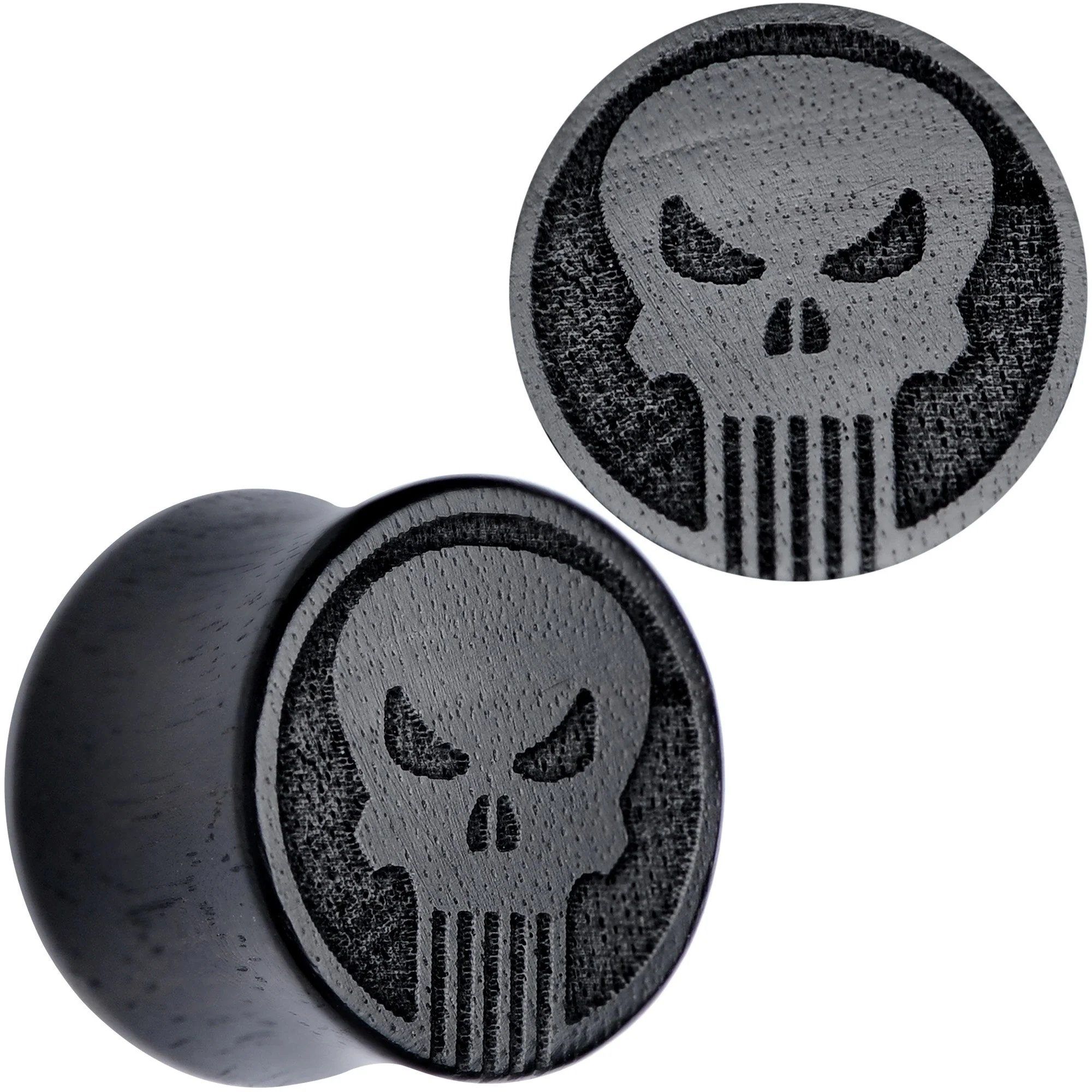 Licensed Marvel Punisher Iron Wood Saddle Plug Set - Image 10