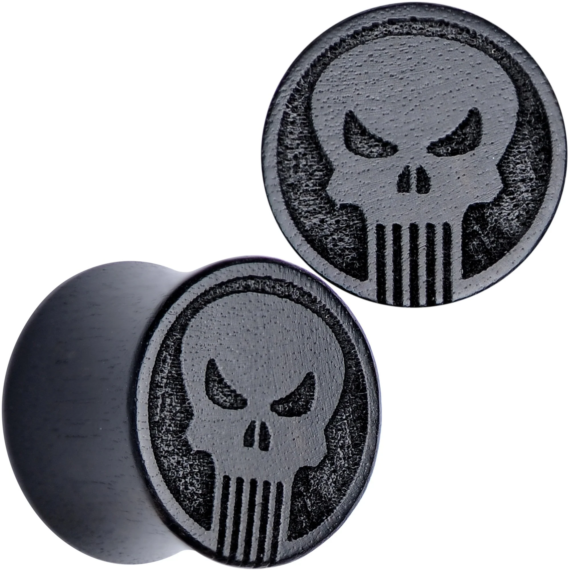 Licensed Marvel Punisher Iron Wood Saddle Plug Set - Image 8