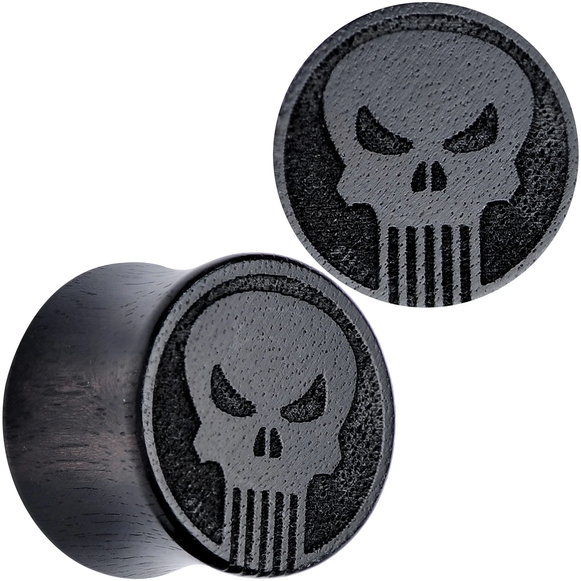 Licensed Marvel Punisher Iron Wood Saddle Plug Set - Image 9