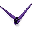 Light Purple Matte Acrylic Straight Taper Set 12G to 00G - Image 9