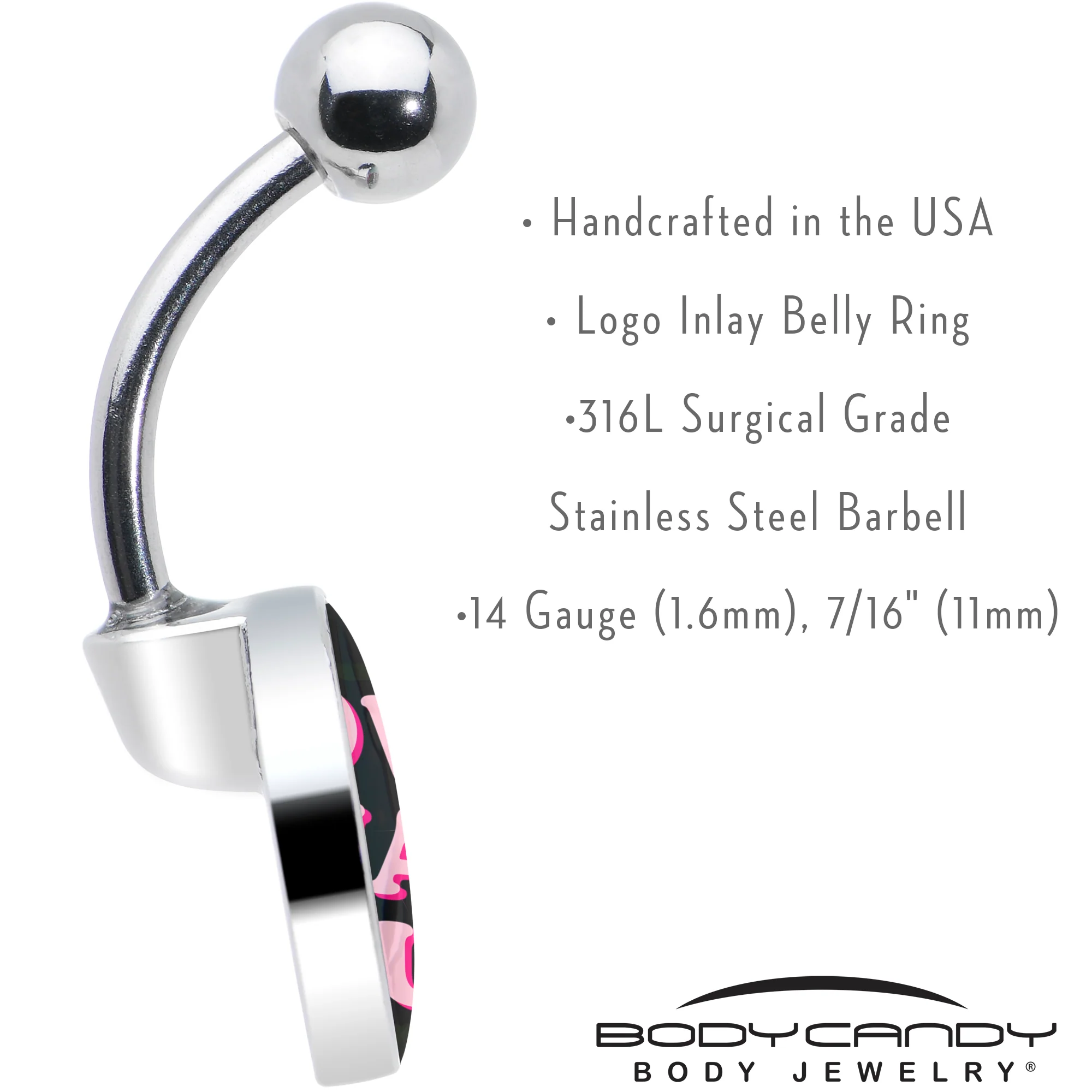 Love That 4 You Belly Ring by Onyx O - Image 7