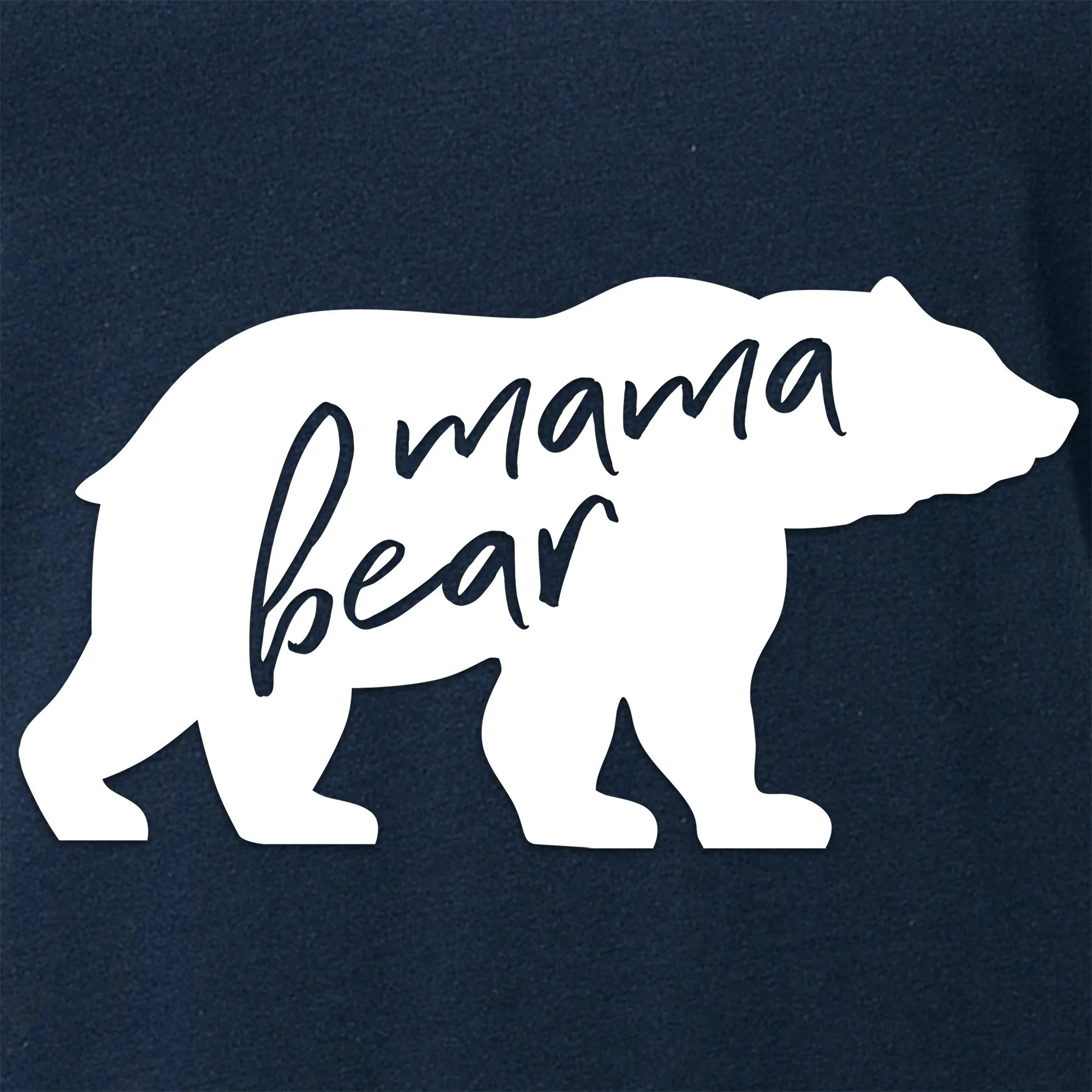 Mama Bear Tapered V-Neck Tee Shirt - Image 2