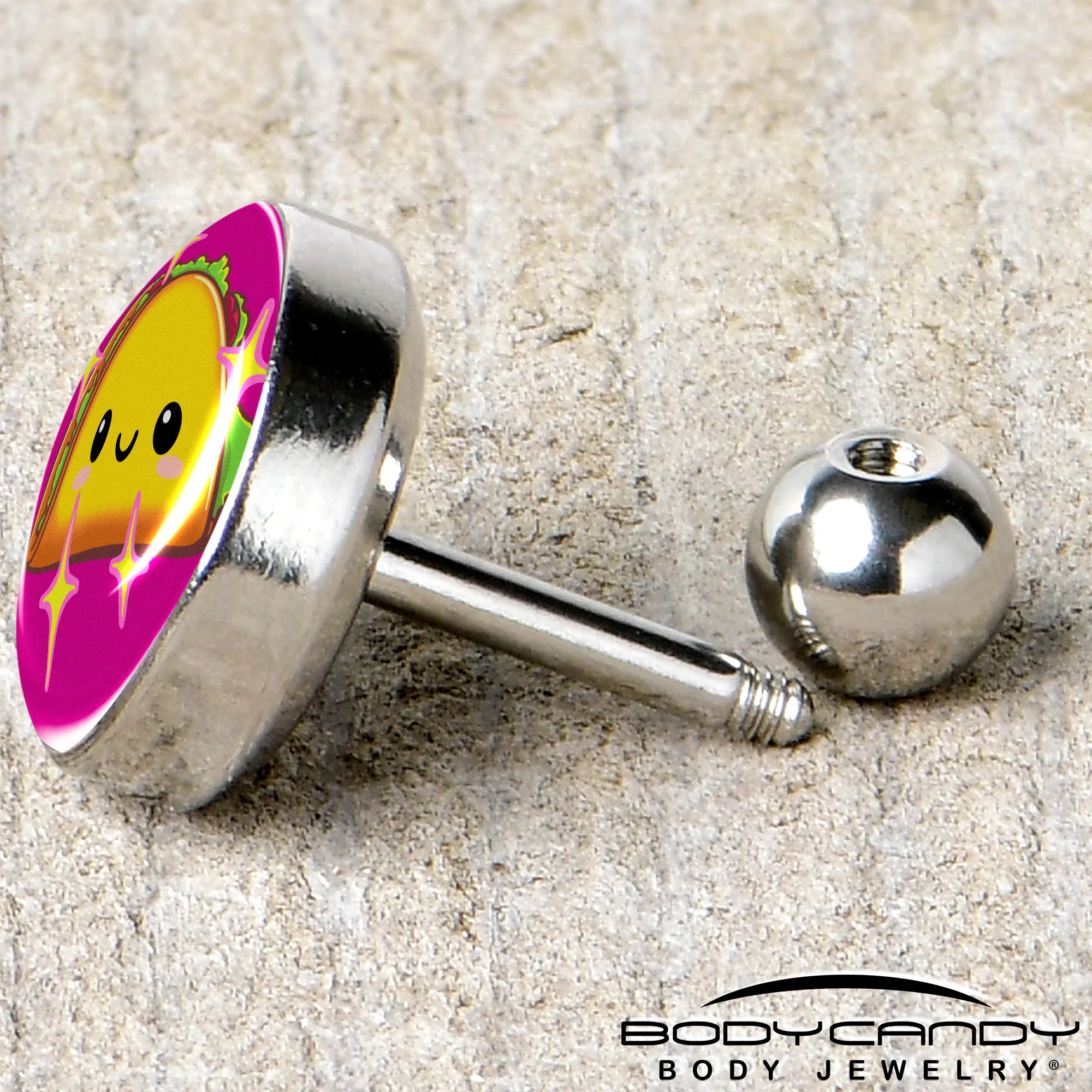 Mexican Fiesta Cute Taco Tragus Cartilage Earring by Onyx O - Image 5