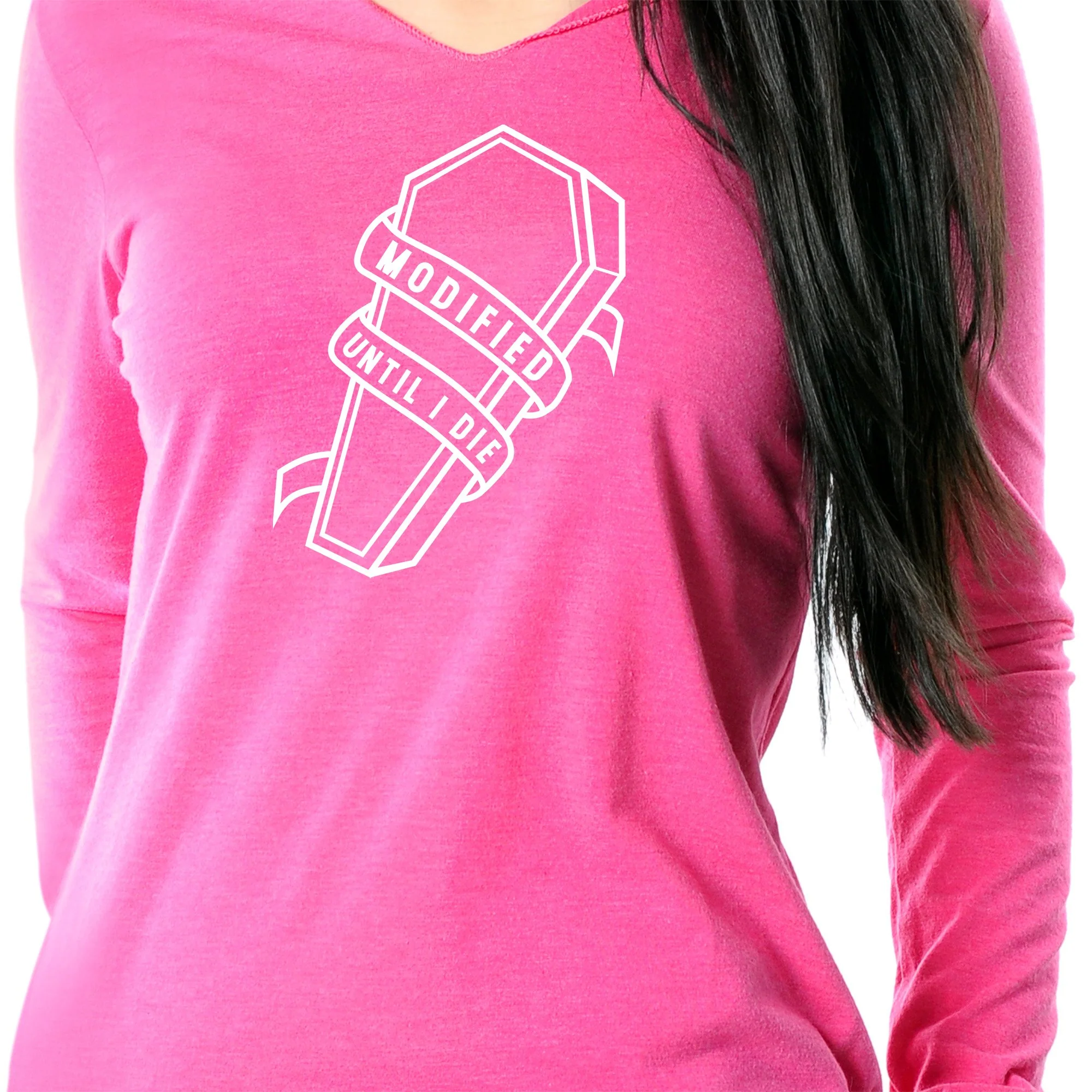 Modified Till I Die Tapered Long Sleeve Hoodie - Image 3