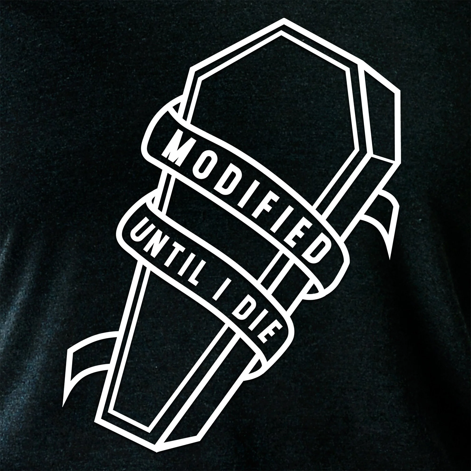 Modified Till I Die Tapered Long Sleeve Hoodie - Image 5