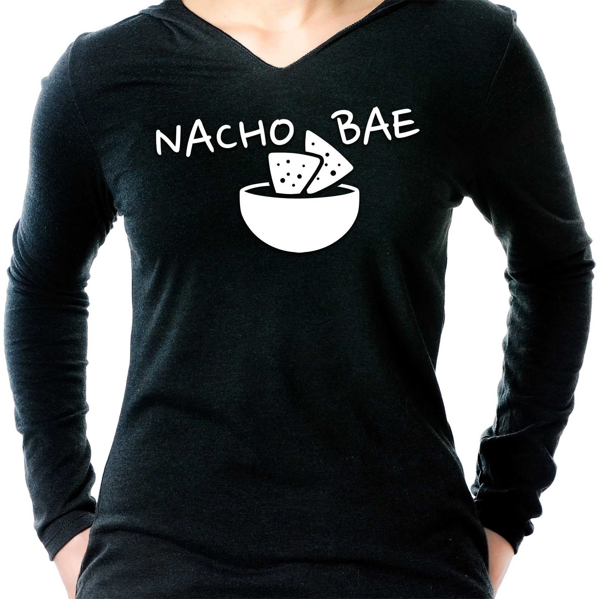 Nacho Bae Tapered Long Sleeve Hoodie - Image 9