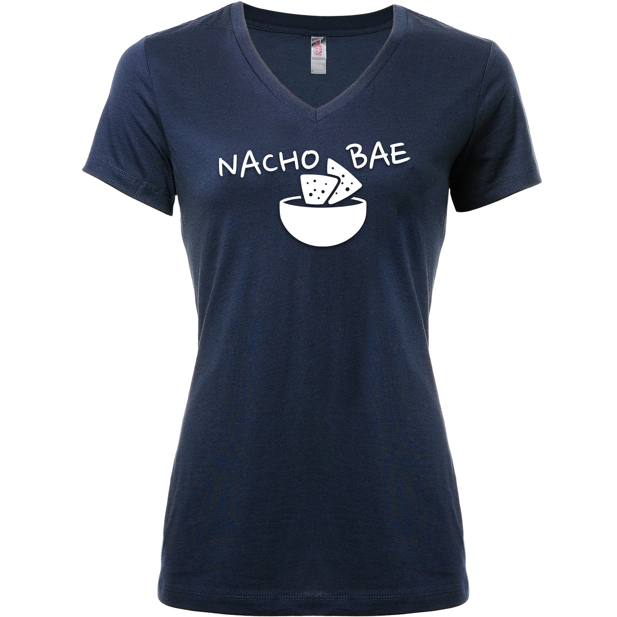 Nacho Bae Tapered V-Neck Tee Shirt - Image 4