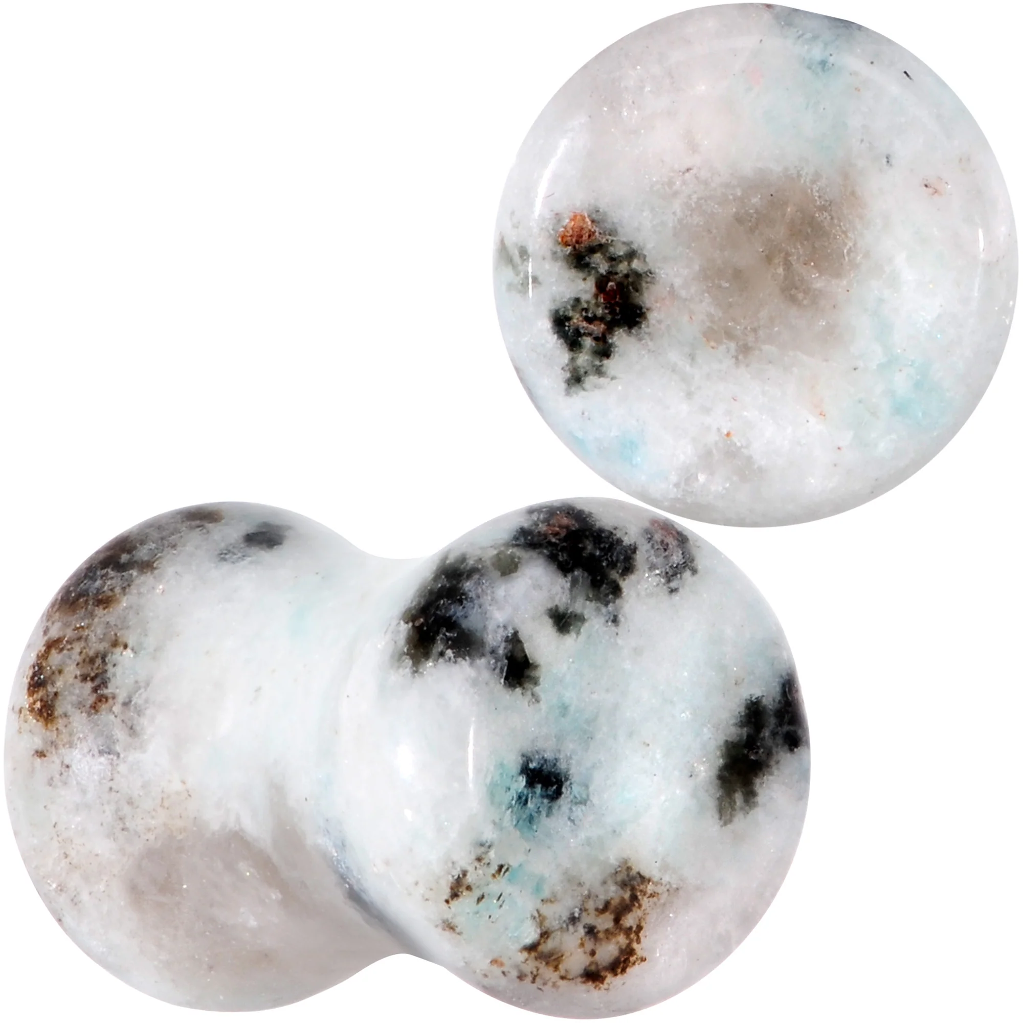 Natural Tianshan Jade Stone Saddle Plug Set - Image 5