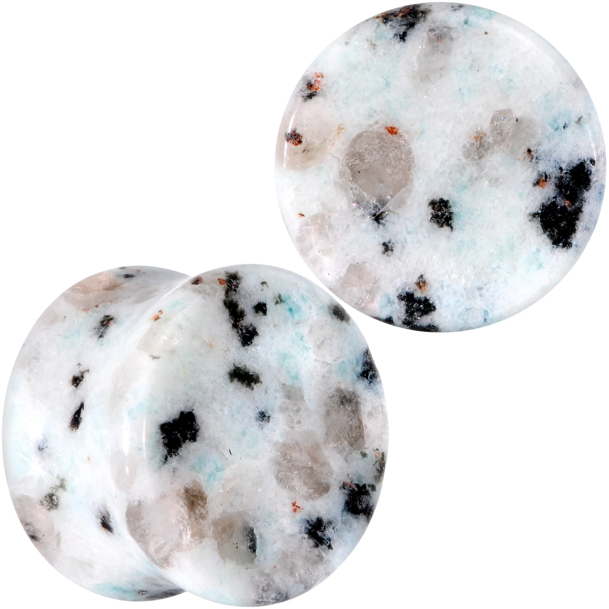 Natural Tianshan Jade Stone Saddle Plug Set - Image 8