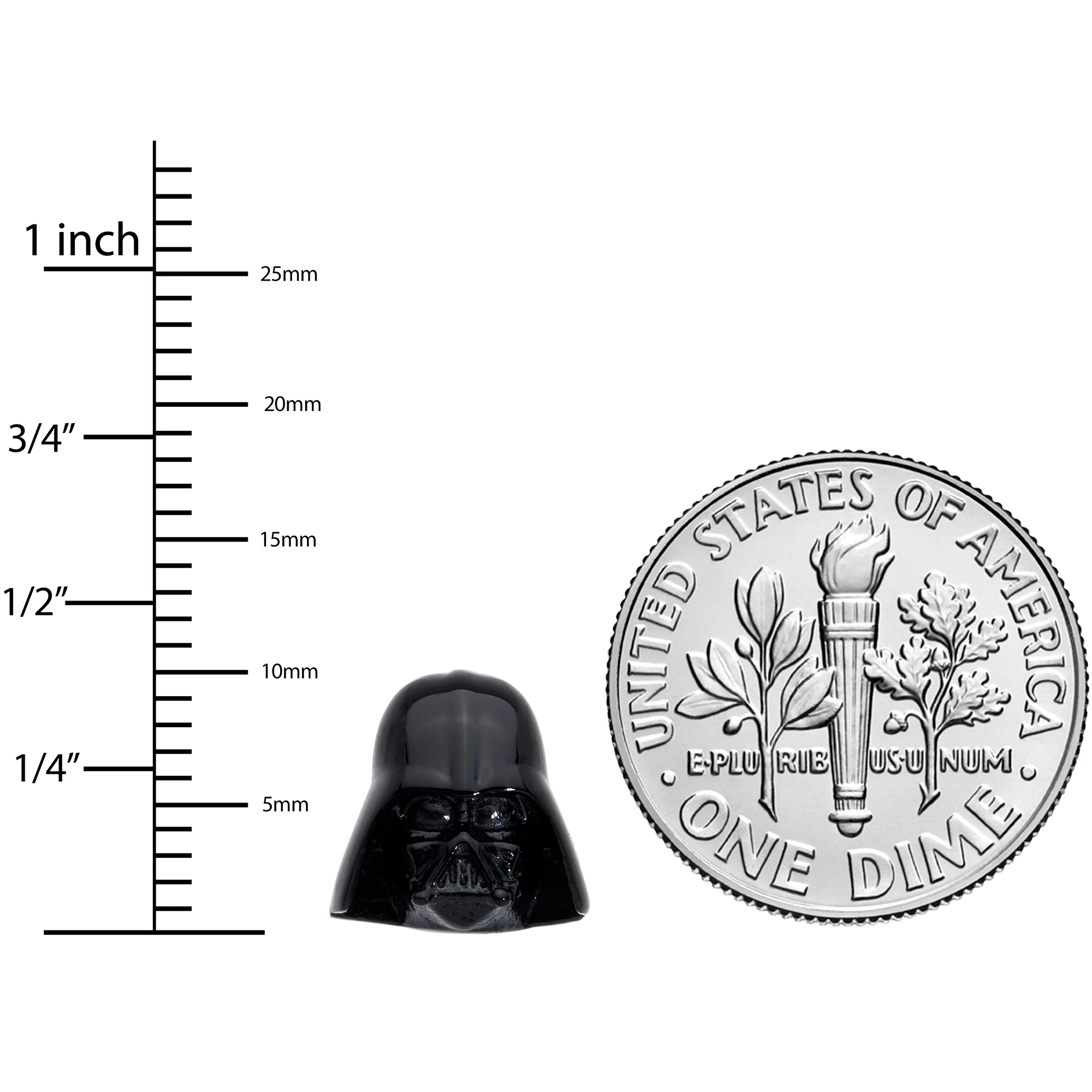 Officially Licensed Star Wars Darth Vader Post Earrings - Image 4