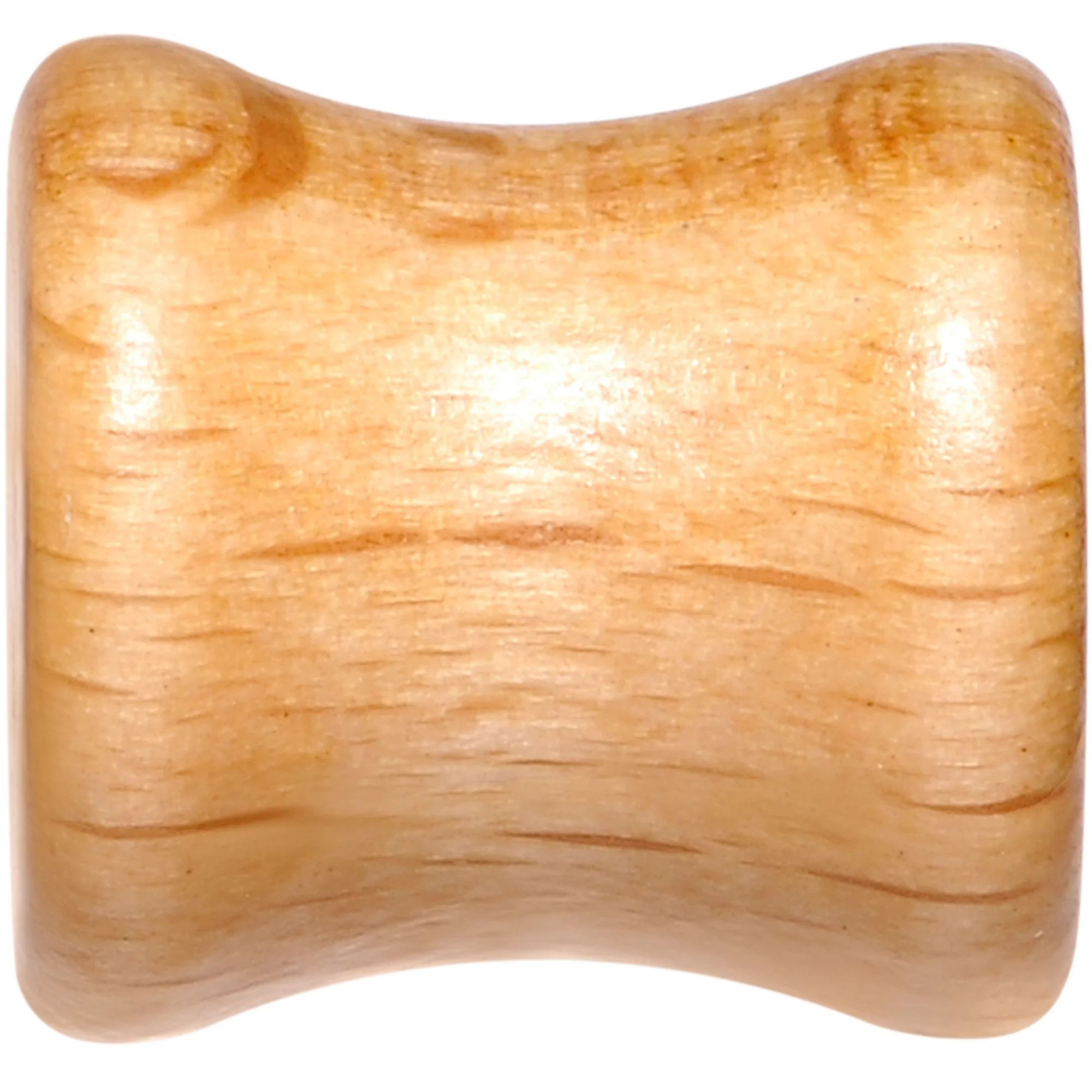 Organic Beechwood Geometric Unicorn Saddle Plug Set 0G to 25mm - Image 5