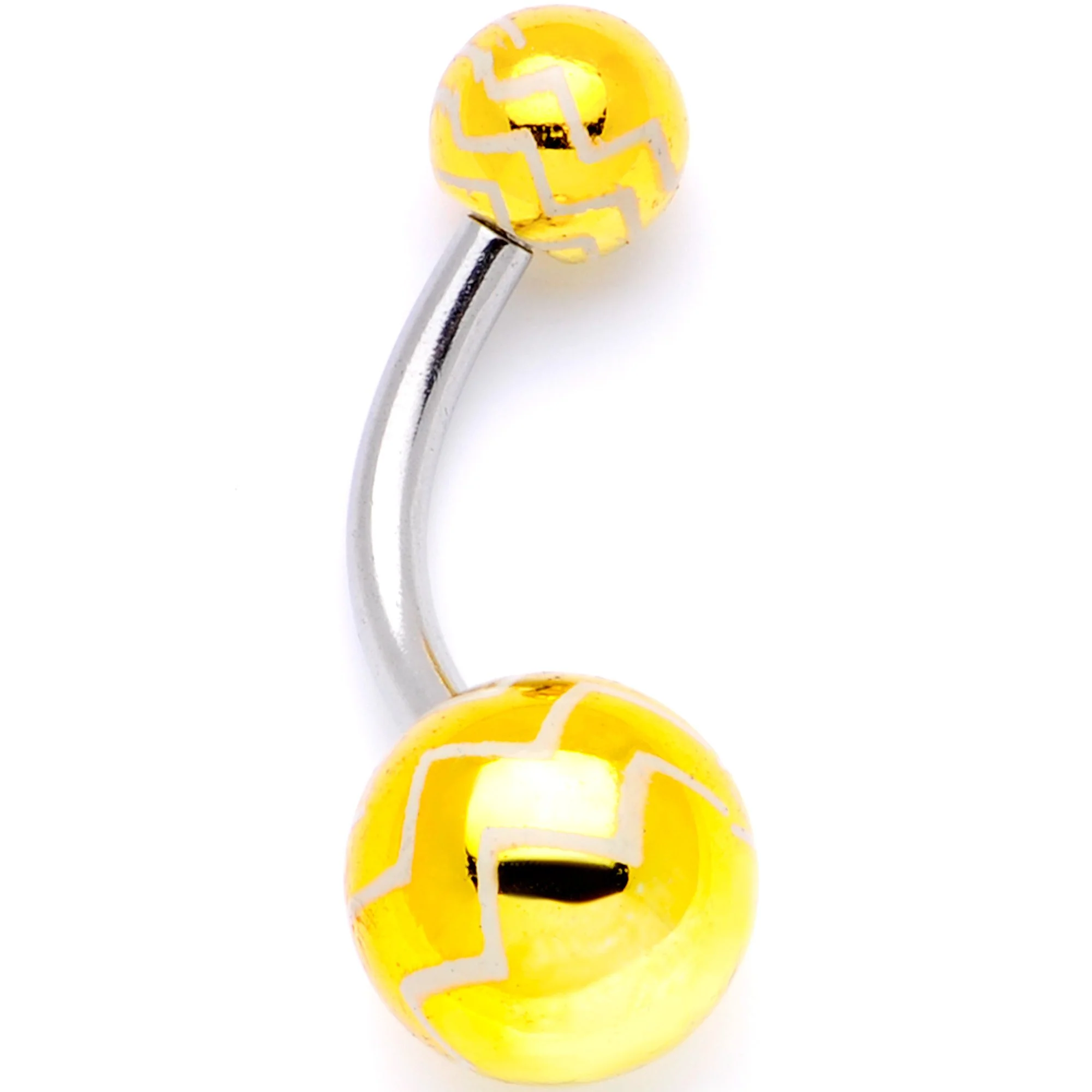 Parade of Summer Zig Zag Party Pack Belly Ring Set of 4 - Image 7