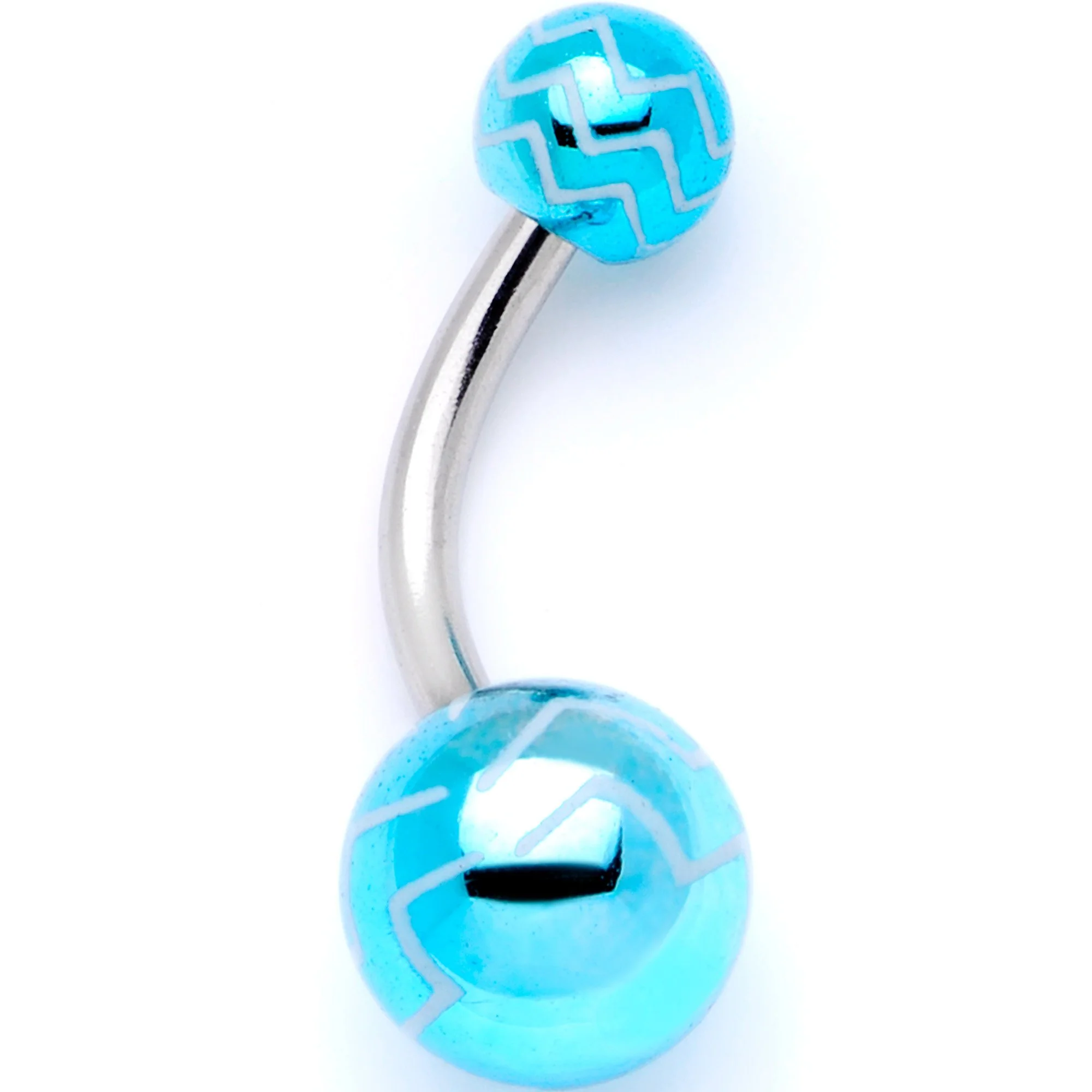 Party Party Party Zig Zag Party Pack Belly Ring Set of 4 - Image 4