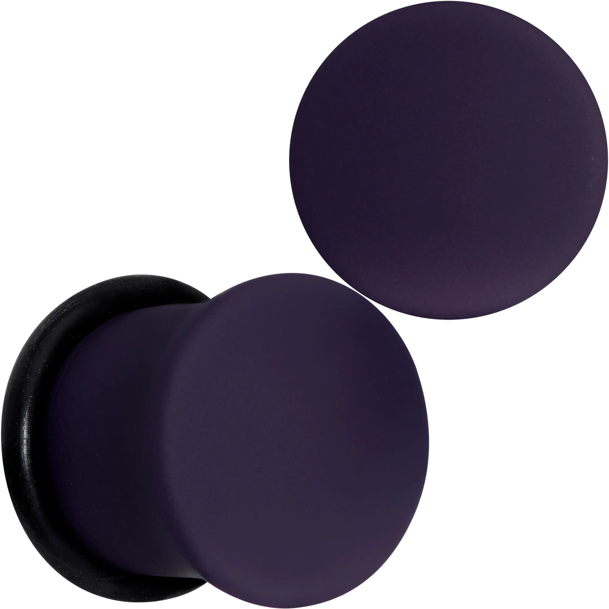 Perfectly Purple Matte Acrylic Single Flare Plug Set - Image 12