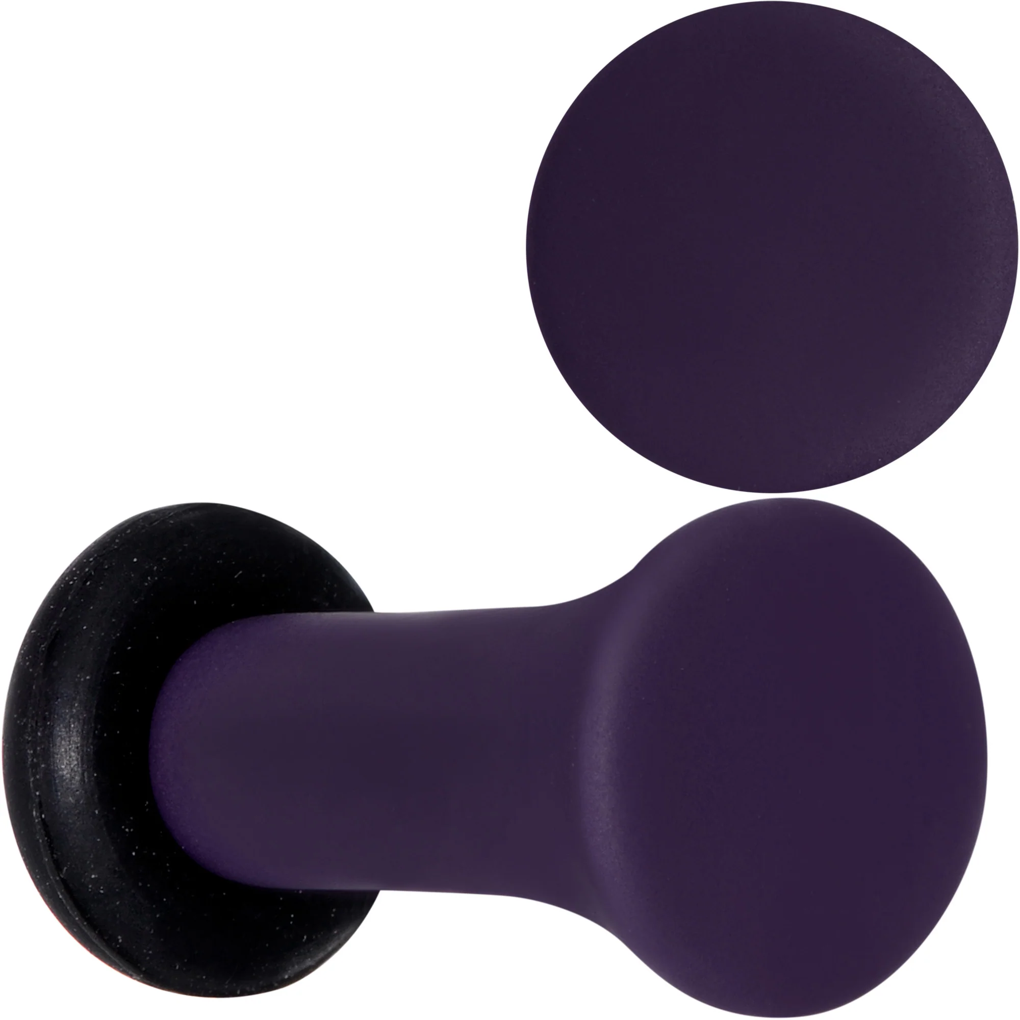 Perfectly Purple Matte Acrylic Single Flare Plug Set - Image 6