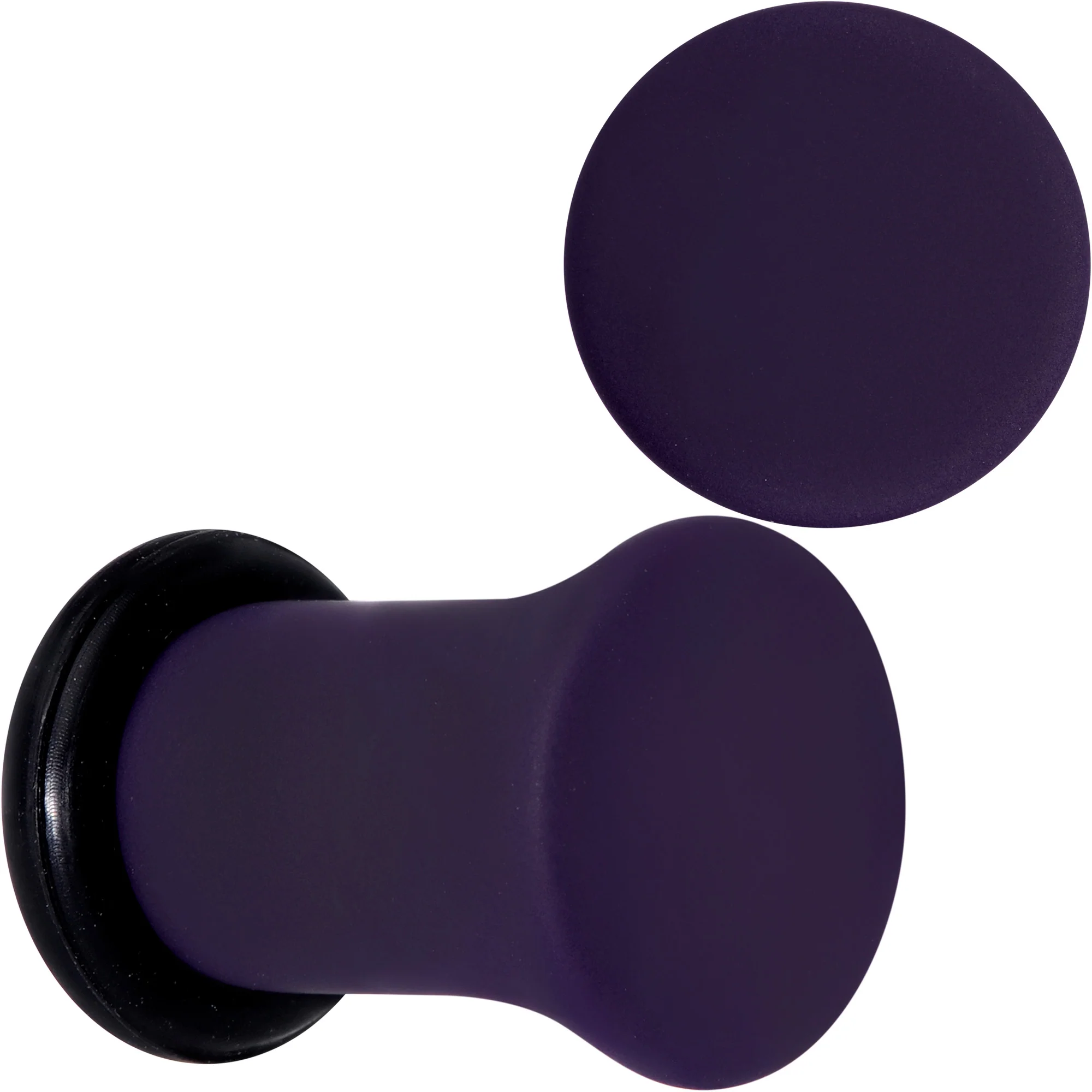 Perfectly Purple Matte Acrylic Single Flare Plug Set - Image 9