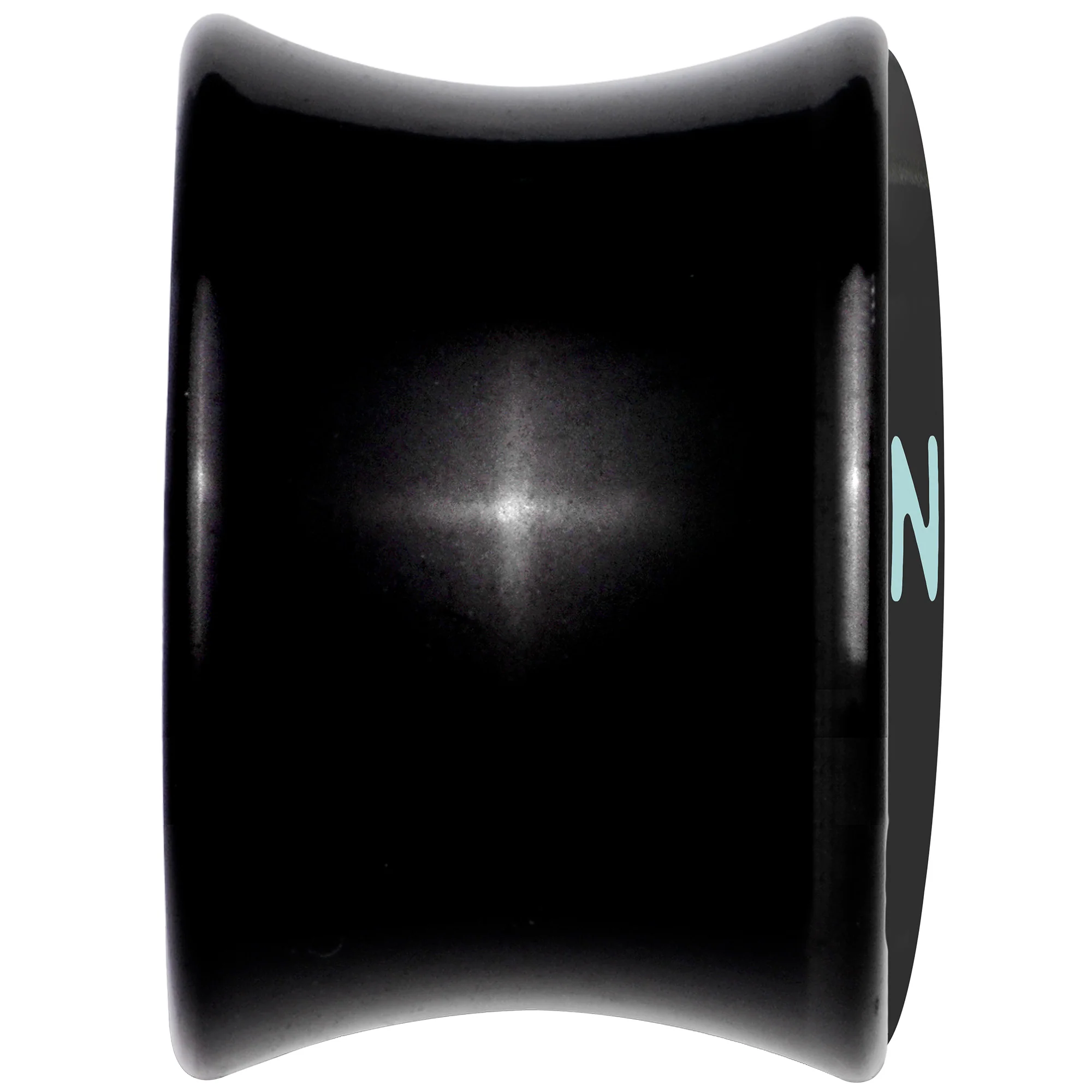 0G Phrase Logo CVNTY Black Acrylic Saddle Plug Set by Onyx O - Image 5