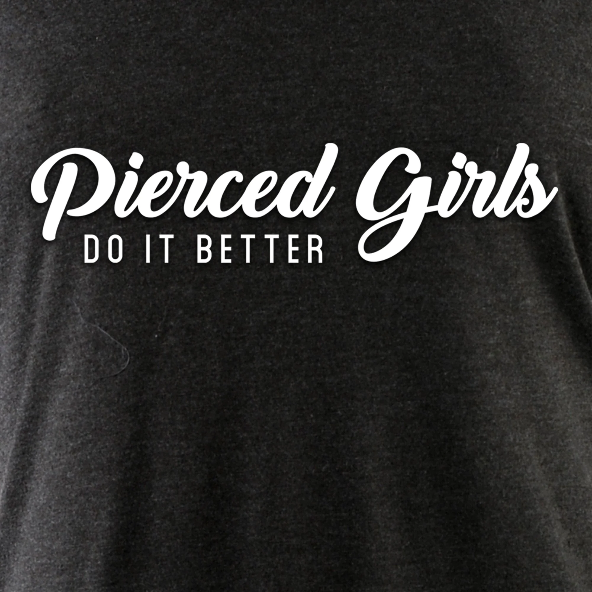 Pierced Girls Do It Better Tapered Long Sleeve Hoodie - Image 2