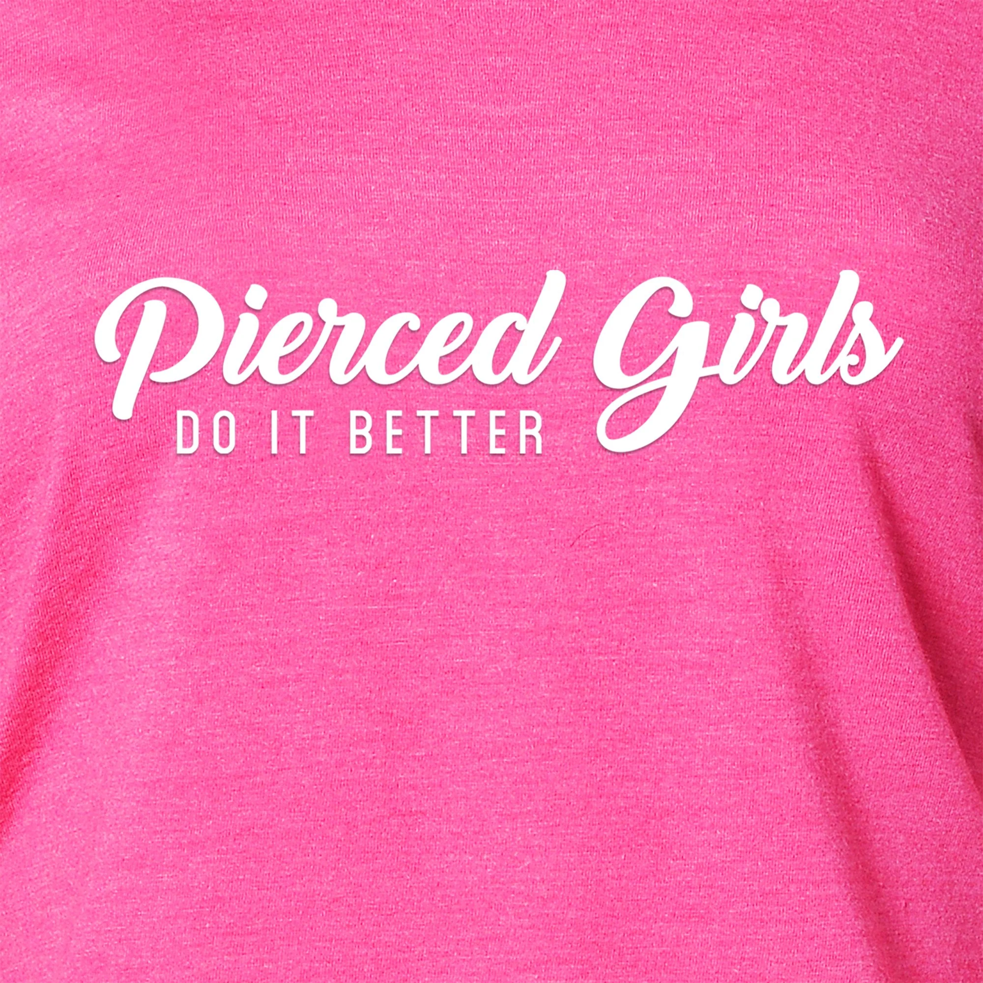 Pierced Girls Do It Better Tapered Long Sleeve Hoodie - Image 5