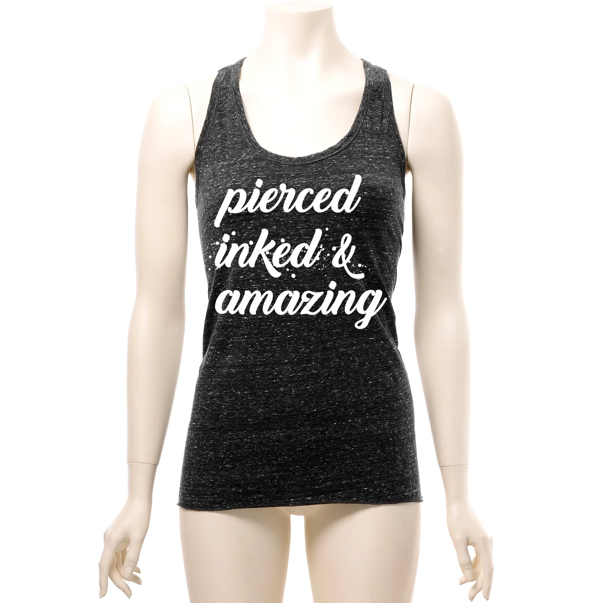Pierced Inked & Amazing Cosmic Twist Back Tank Top - Image 2