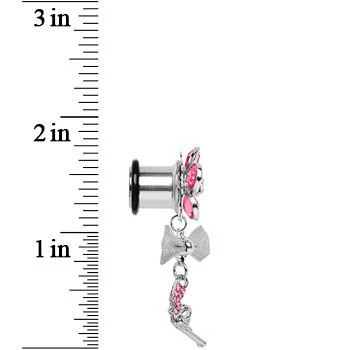 Pink Gem My Lady Flower Gun Dangle Plug Sizes 5mm to 12mm - Image 4